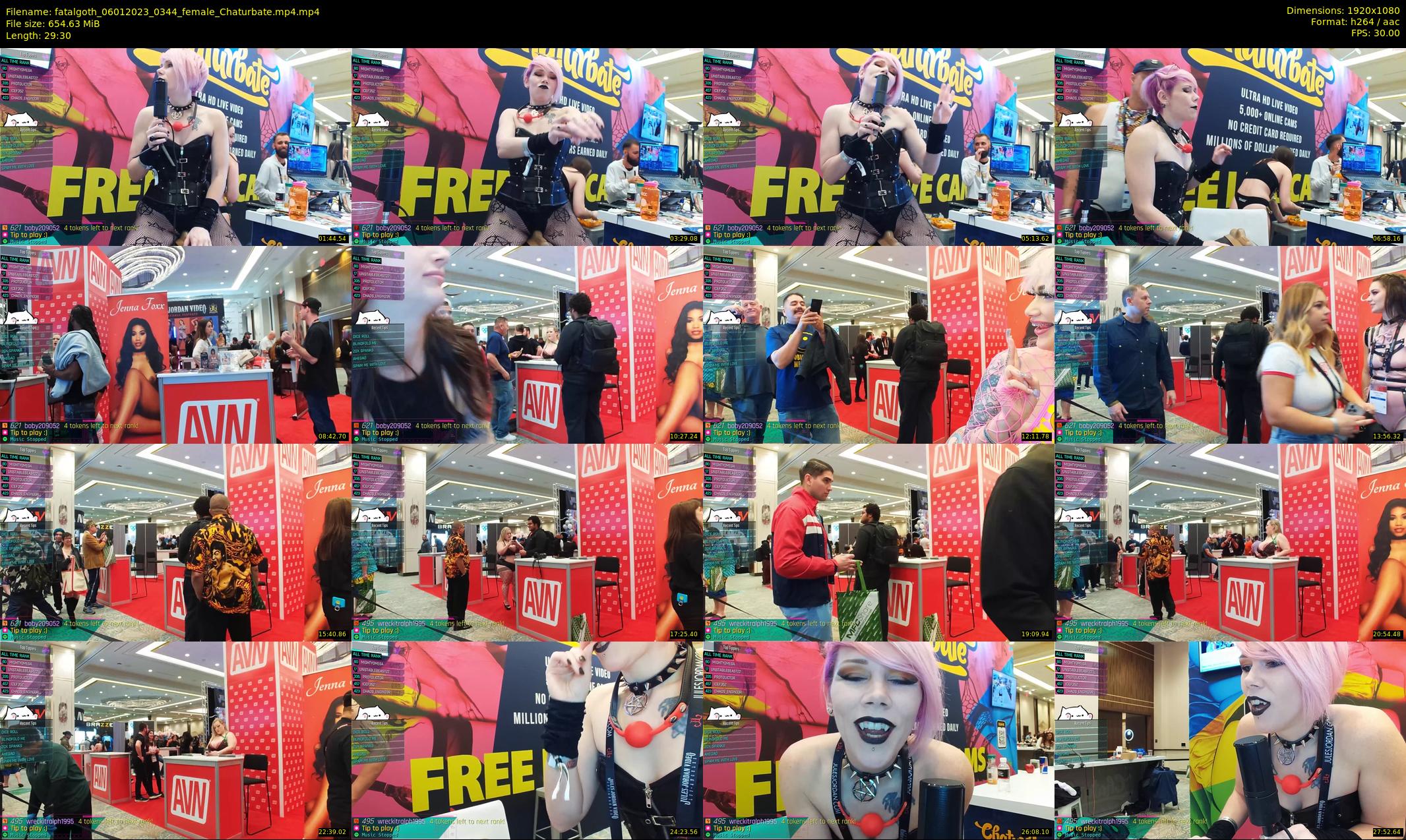 fatalgoth — 30 minute Chaturbate couple cam show recording, 1080p, Jan 6, 2023