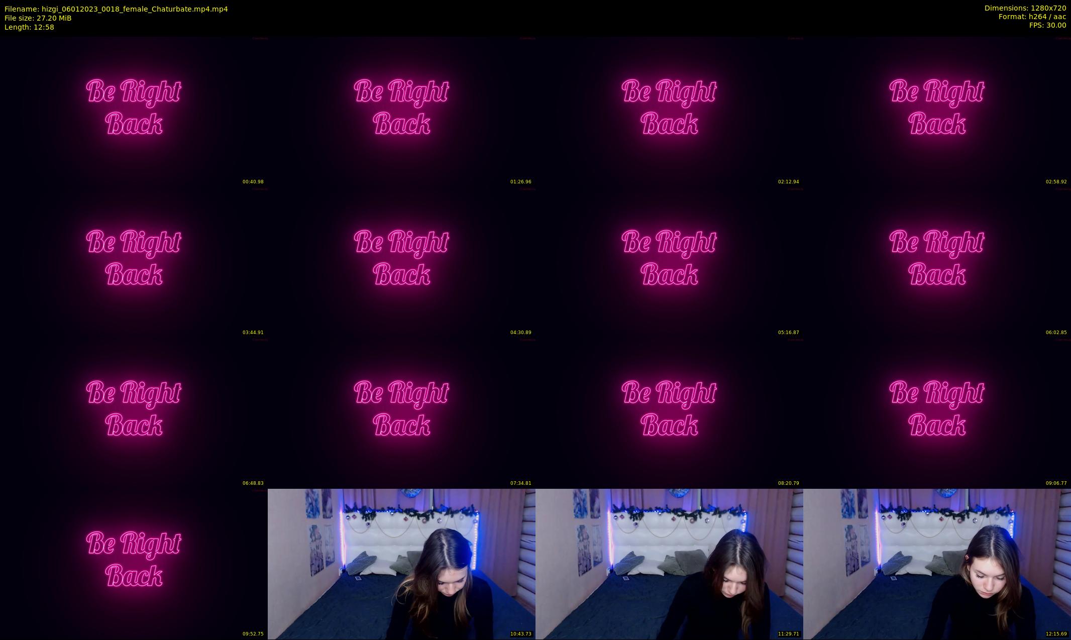 hizgi — 13 minute Chaturbate couple cam show recording, 720p, Jan 6, 2023
