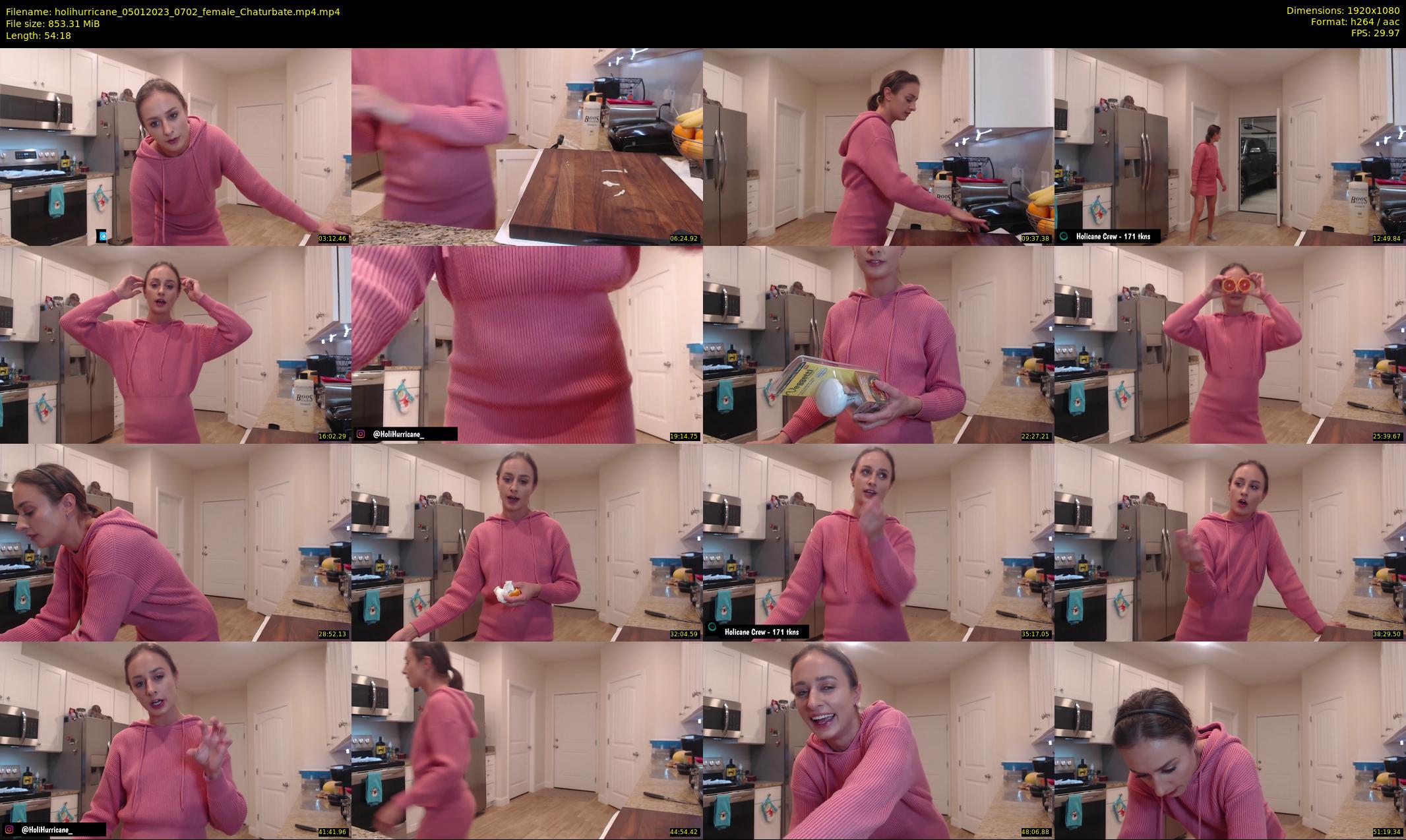 holihurricane — 55 minute Chaturbate female cam show recording, 1080p, Jan 5, 2023