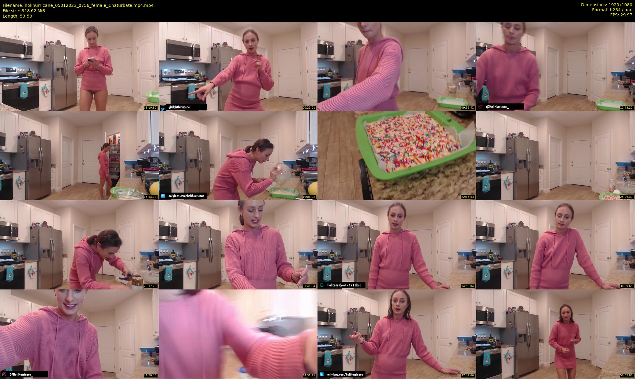 holihurricane — 54 minute Chaturbate female cam show recording, 1080p, Jan 5, 2023