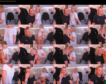 hottyblonds — 20 minute Chaturbate couple cam show recording, 1080p, Jan 6, 2023