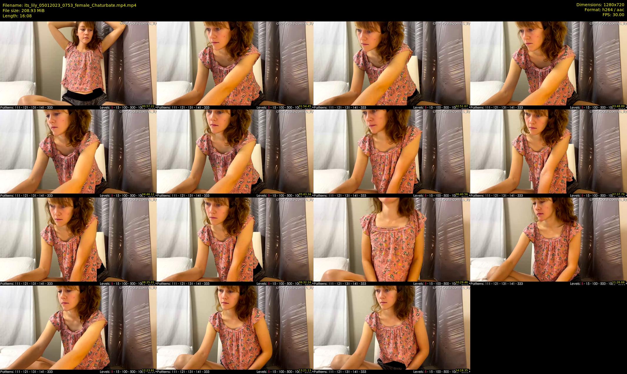 its_lily — 17 minute Chaturbate female cam show recording, 720p, Jan 5, 2023