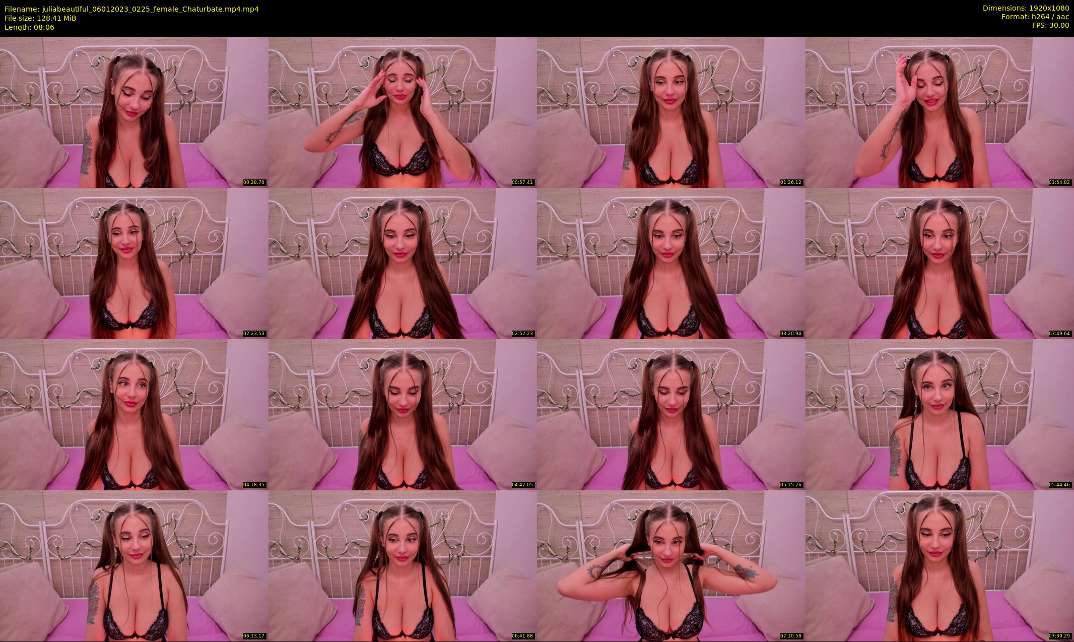 juliabeautiful — 9 minute Chaturbate female cam show recording, 1080p, Jan 6, 2023