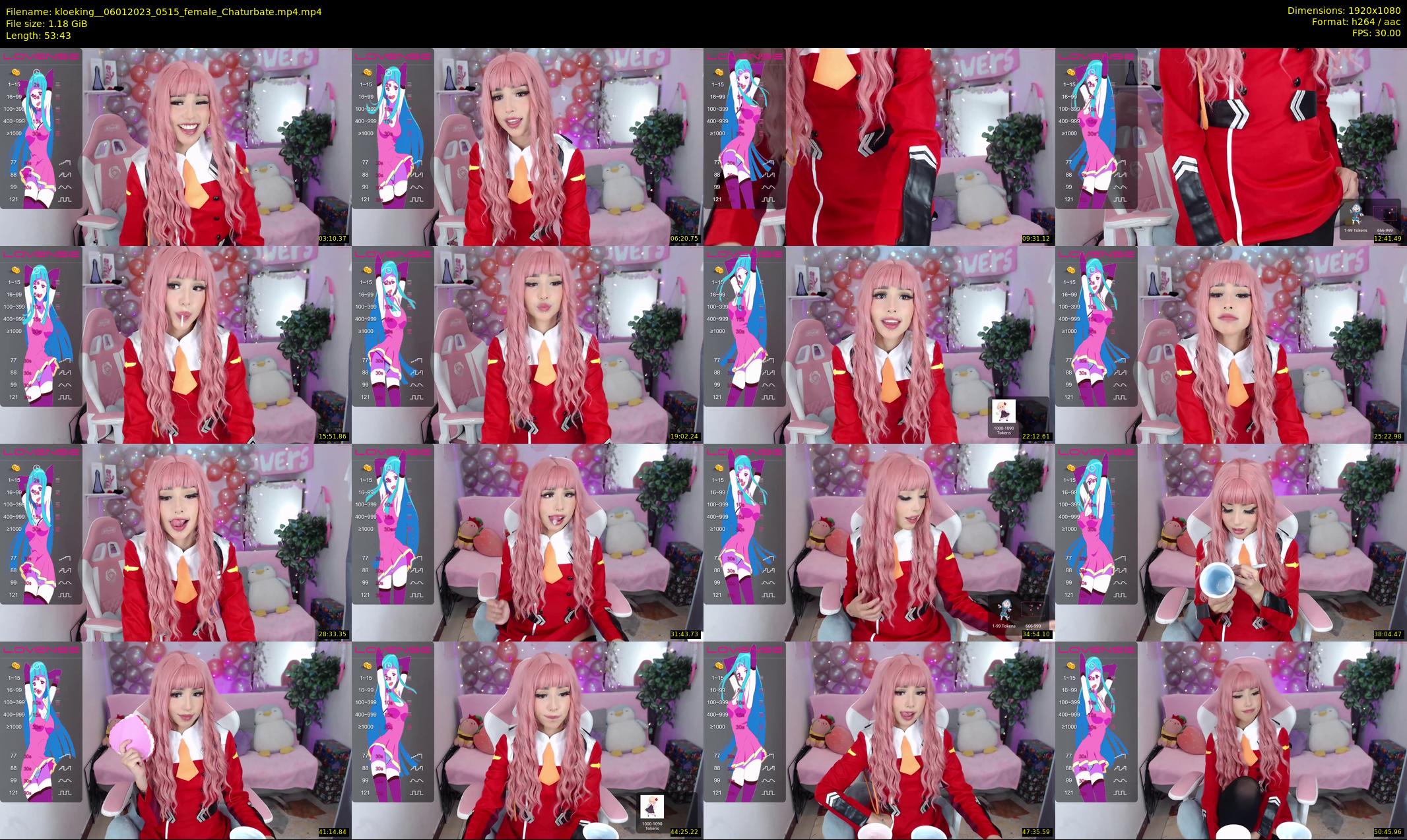 kloeking_ — 54 minute Chaturbate female cam show recording, 1080p, Jan 6, 2023