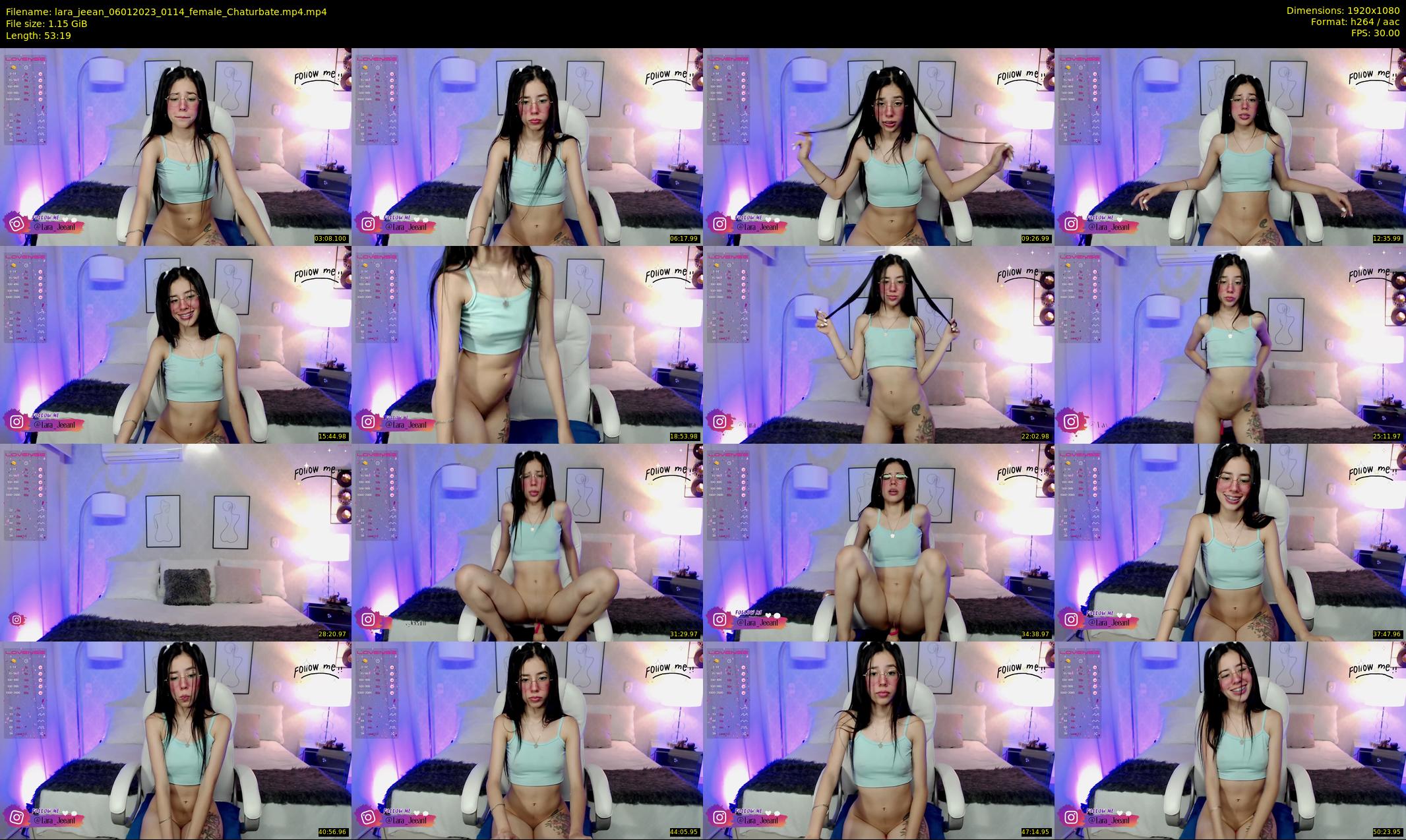 lara_jeean — 54 minute Chaturbate female cam show recording, 1080p, Jan 6, 2023
