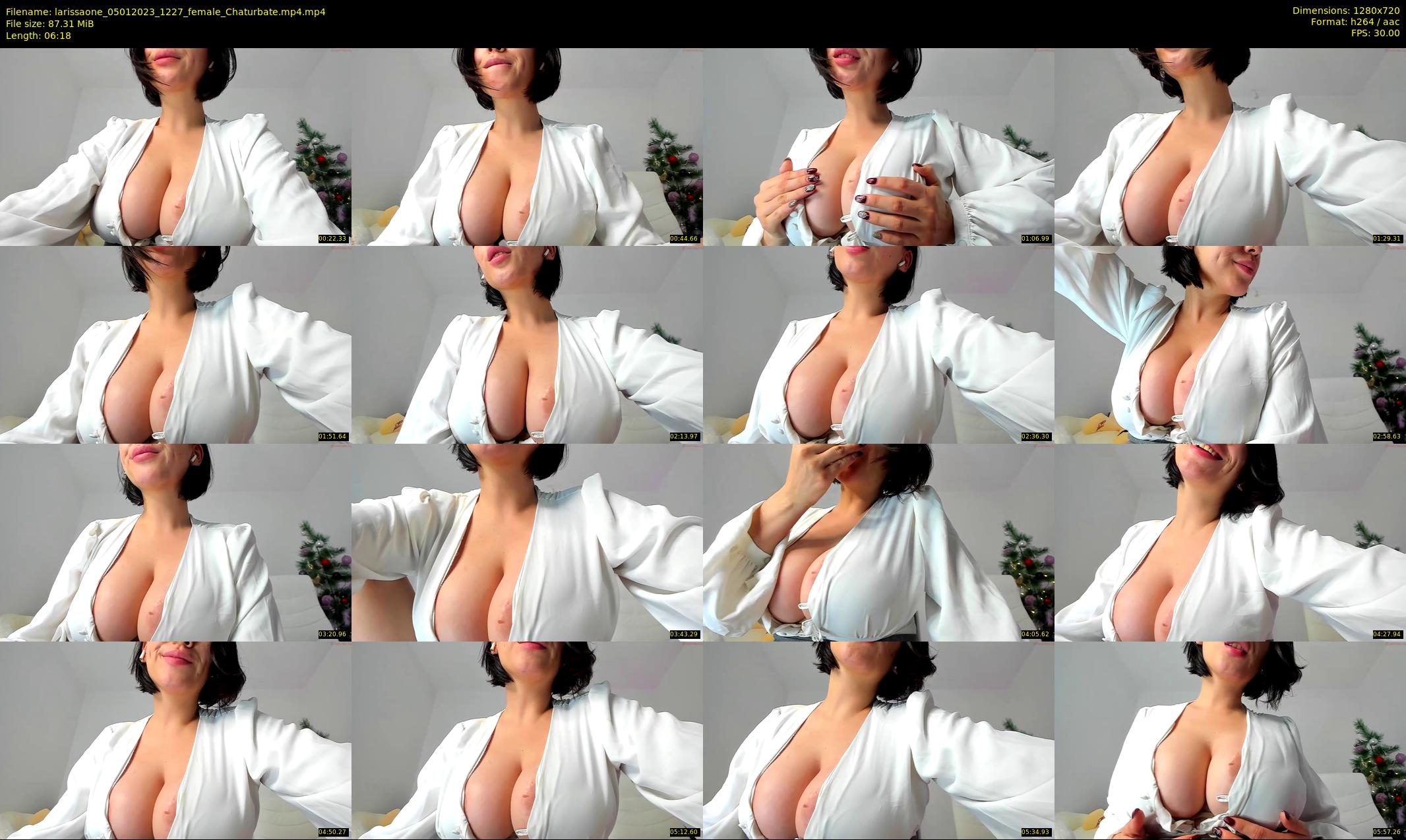 larissaone — 7 minute Chaturbate female cam show recording, 720p, Jan 5, 2023