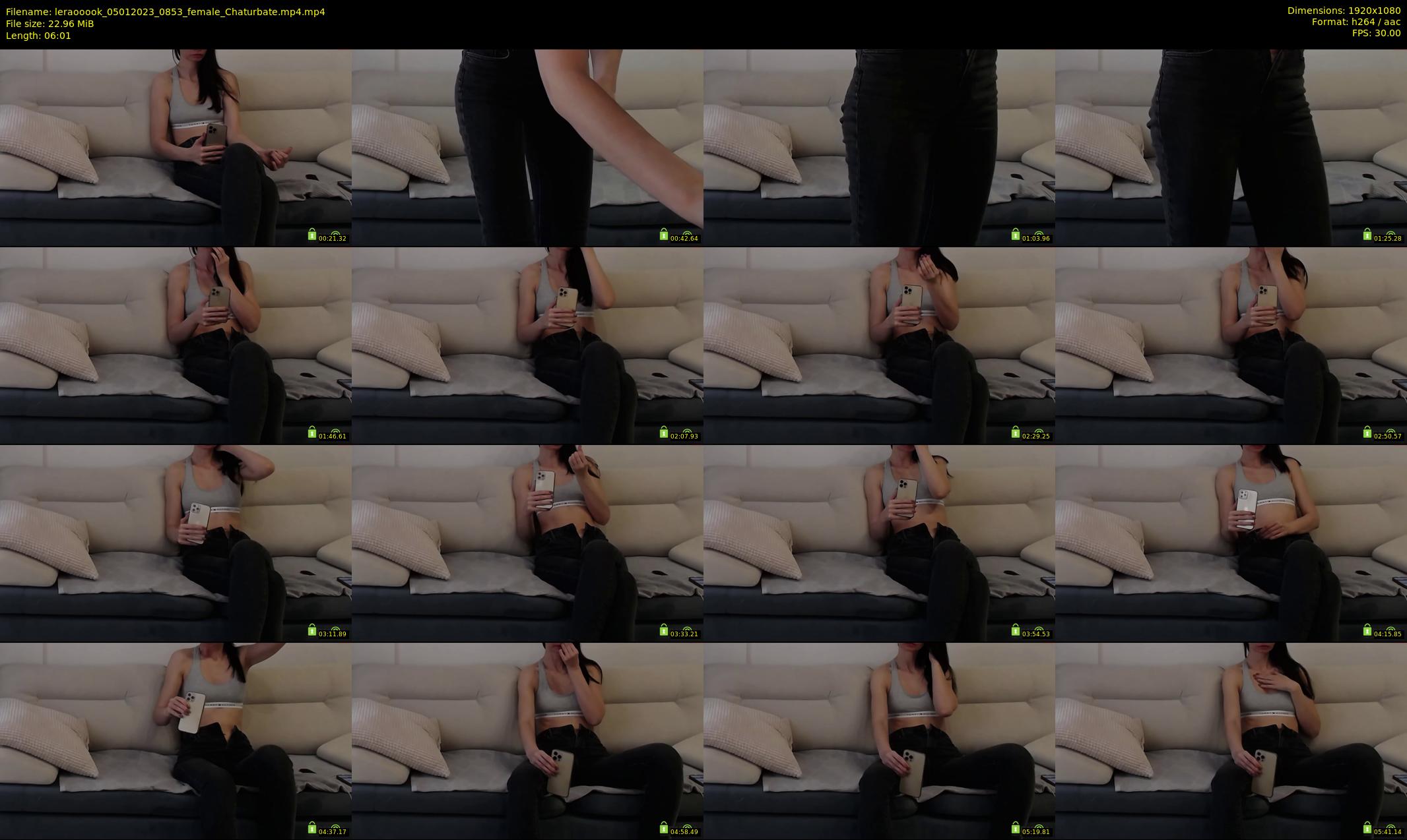 leraooook — 7 minute Chaturbate female cam show recording, 1080p, Jan 5, 2023