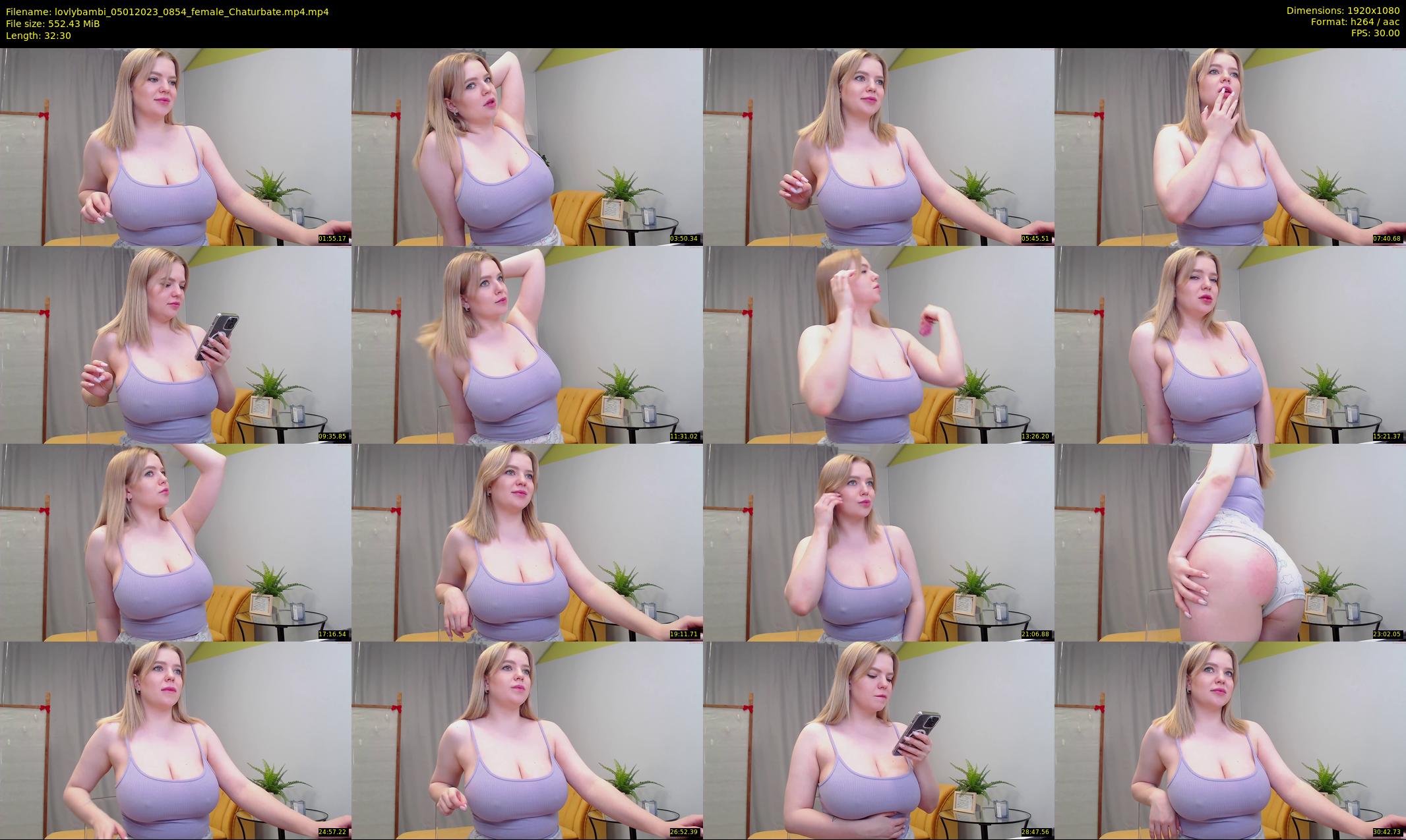 lovlybambi — 33 minute Chaturbate female cam show recording, 1080p, Jan 5, 2023
