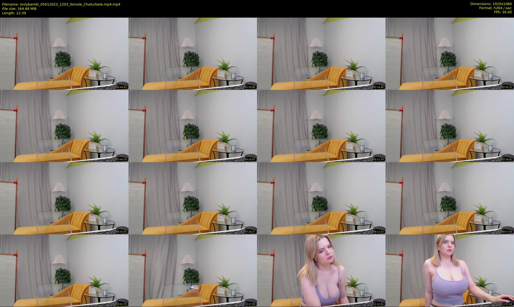 lovlybambi — 13 minute Chaturbate female cam show recording, 1080p, Jan 5, 2023