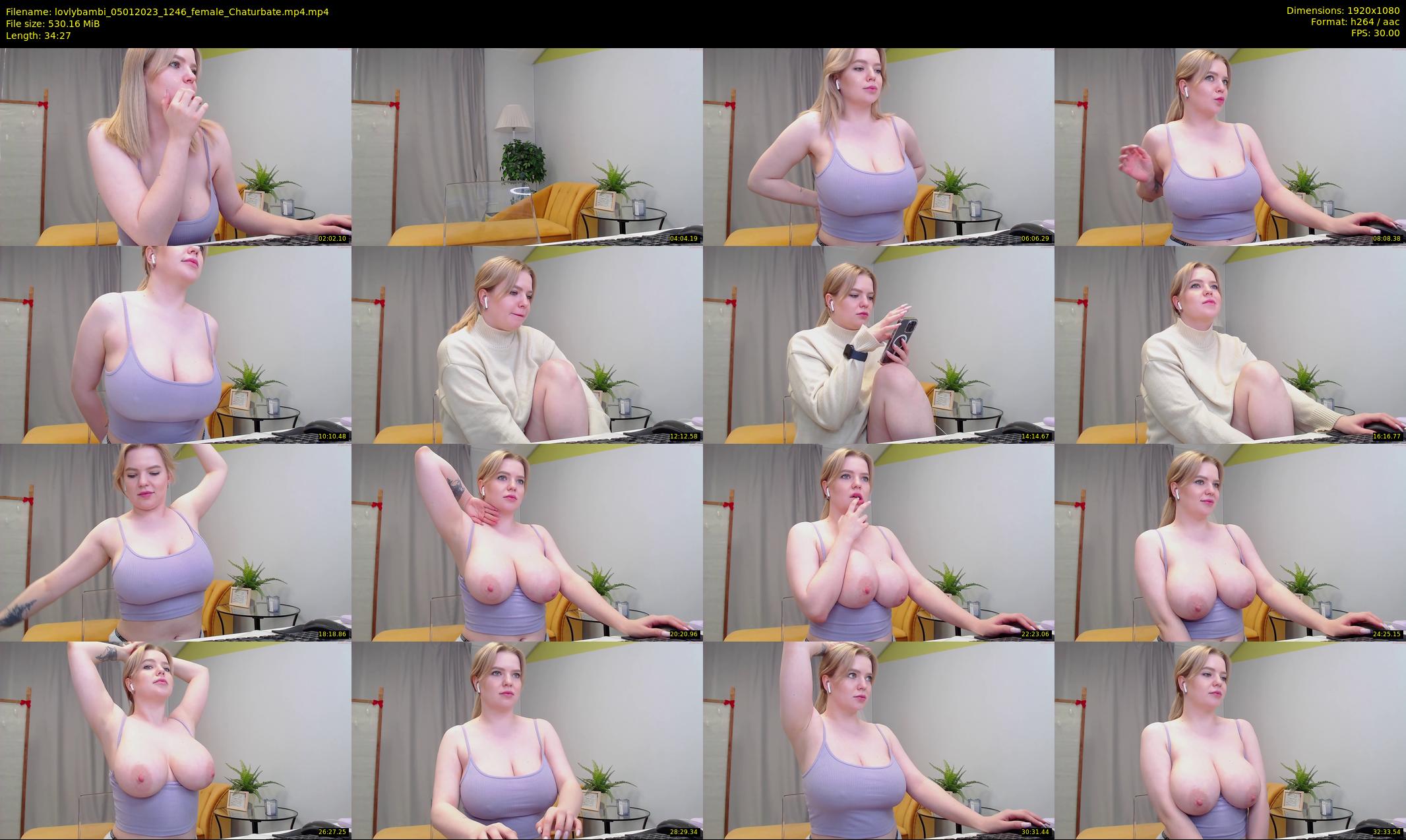 lovlybambi — 35 minute Chaturbate female cam show recording, 1080p, Jan 5, 2023