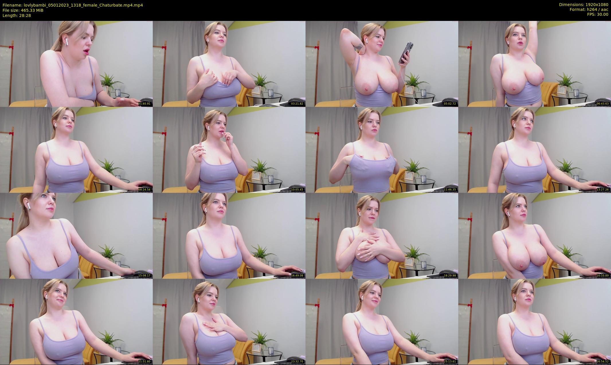 lovlybambi — 29 minute Chaturbate female cam show recording, 1080p, Jan 5, 2023