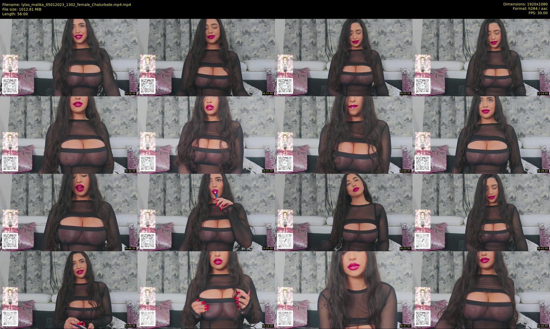 lylas_malika — 56 minute Chaturbate female cam show recording, 1080p, Jan 5, 2023