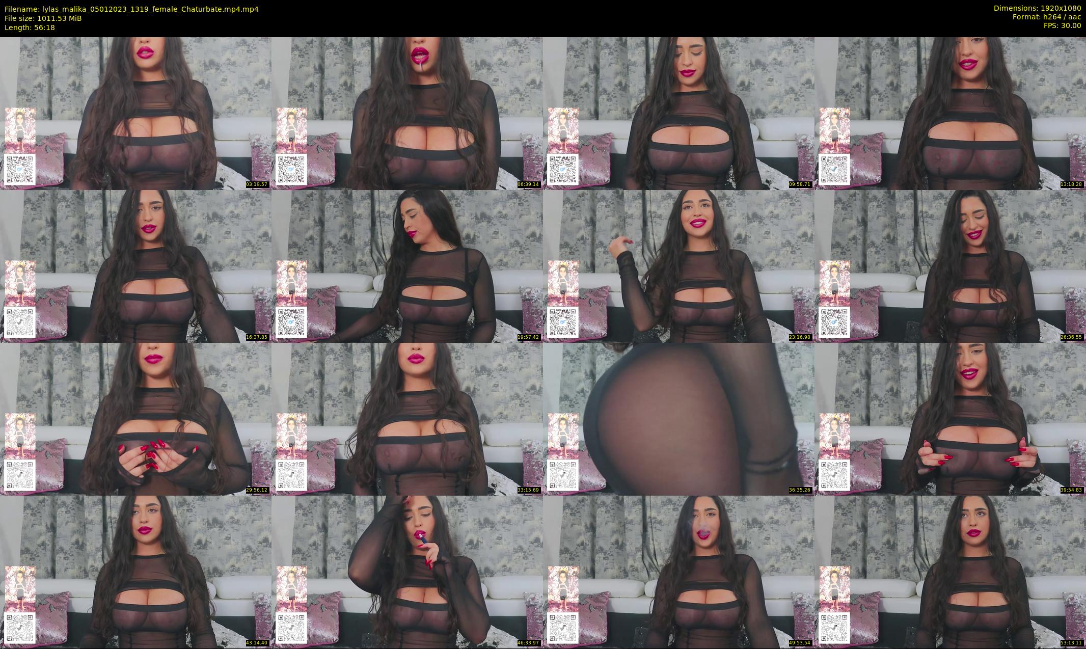 lylas_malika — 57 minute Chaturbate female cam show recording, 1080p, Jan 5, 2023