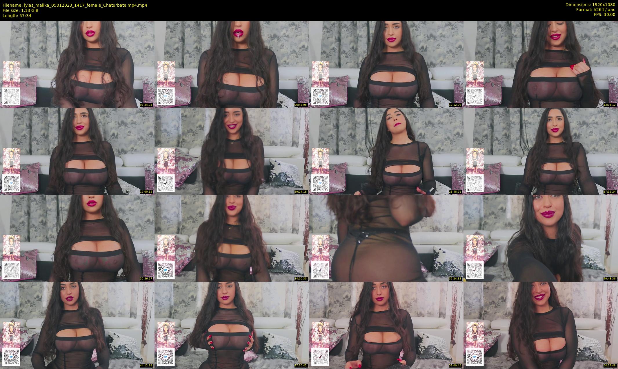 lylas_malika — 58 minute Chaturbate female cam show recording, 1080p, Jan 5, 2023