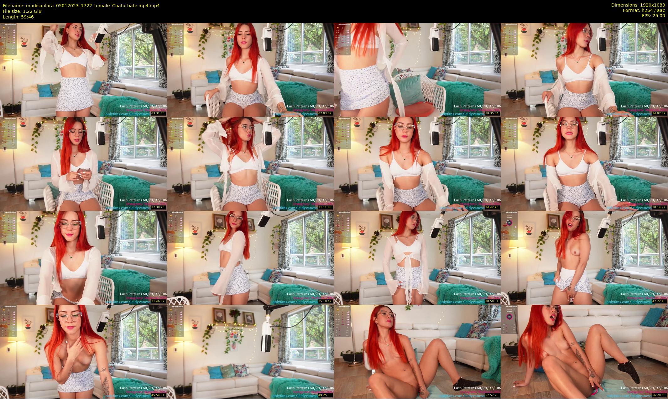 madisonlara — 60 minute Chaturbate female cam show recording, 1080p, Jan 5, 2023