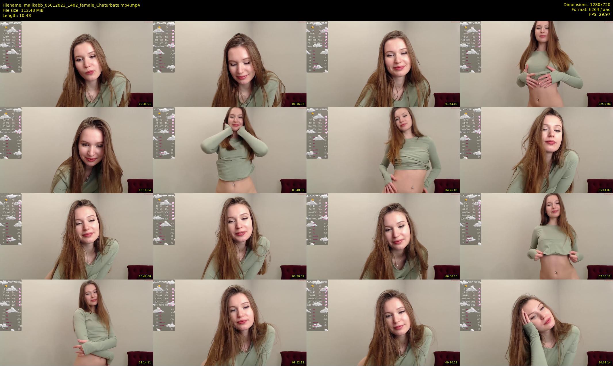 malikabb — 11 minute Chaturbate female cam show recording, 720p, Jan 5, 2023