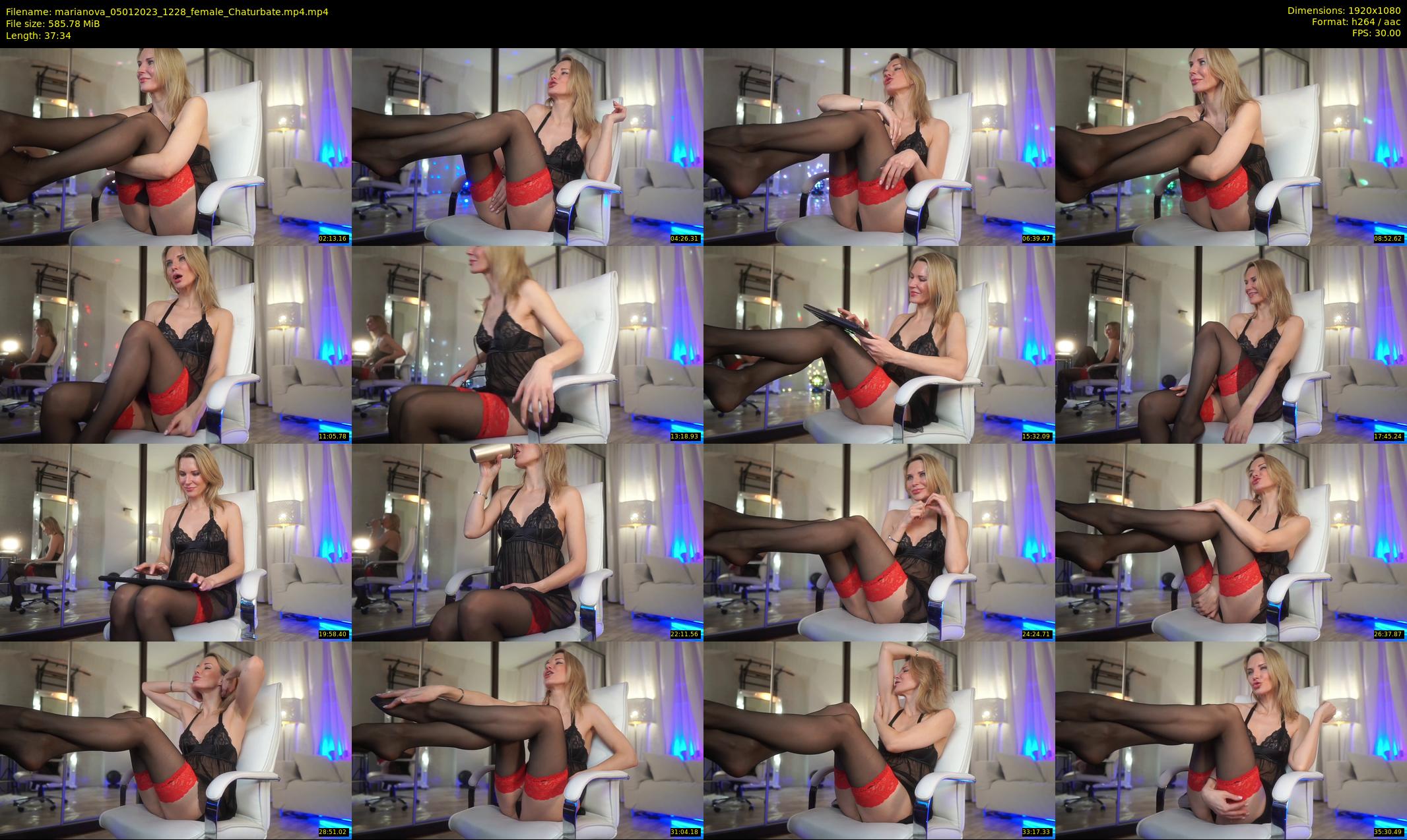 marianova — 38 minute Chaturbate female cam show recording, 1080p, Jan 5, 2023
