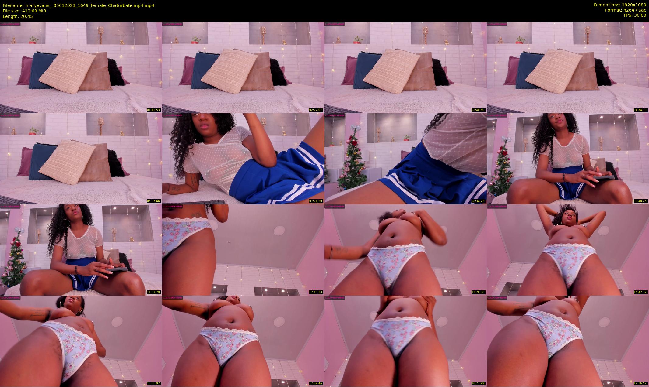 maryevans_ — 21 minute Chaturbate female cam show recording, 1080p, Jan 5, 2023