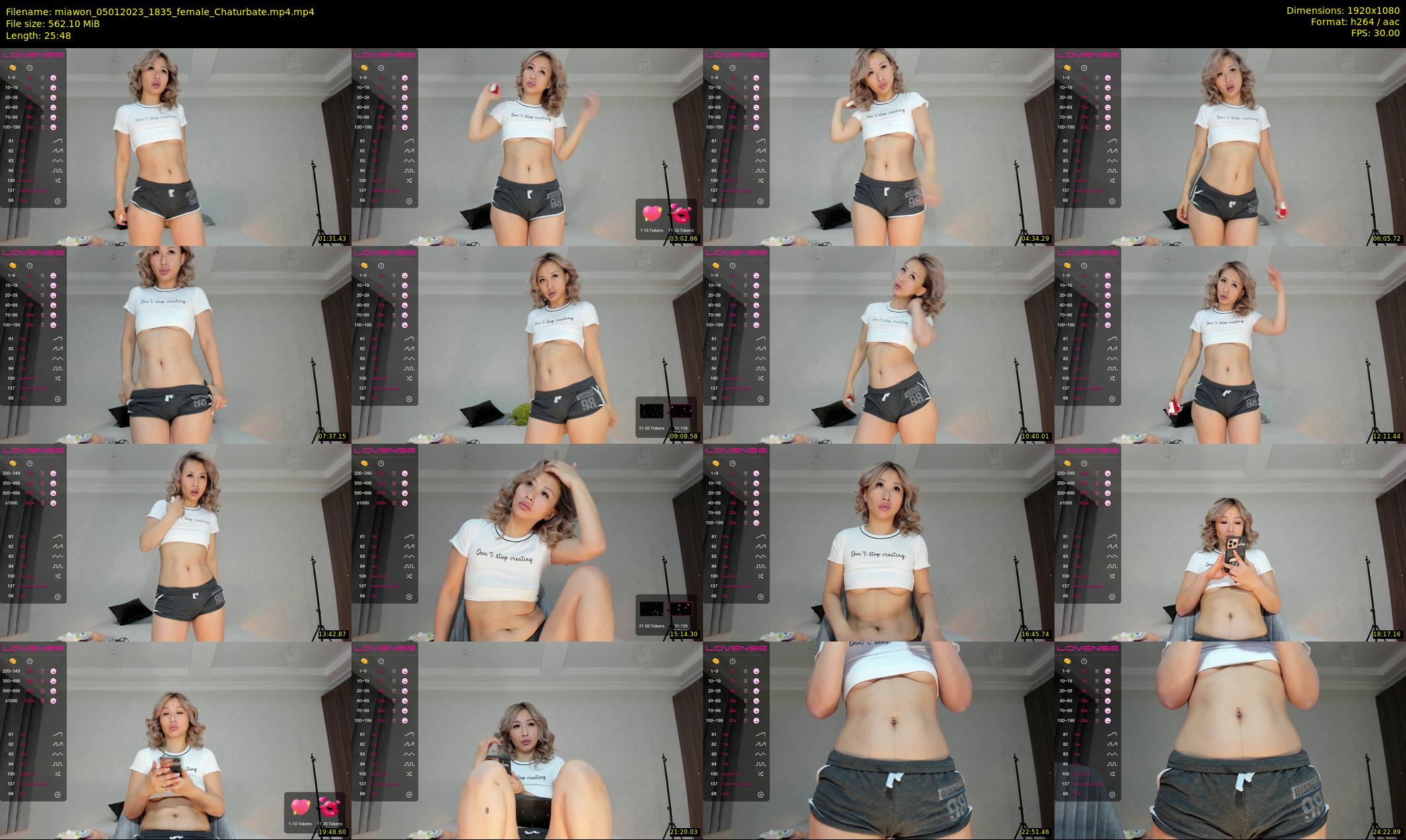 miawon — 26 minute Chaturbate female cam show recording, 1080p, Jan 5, 2023