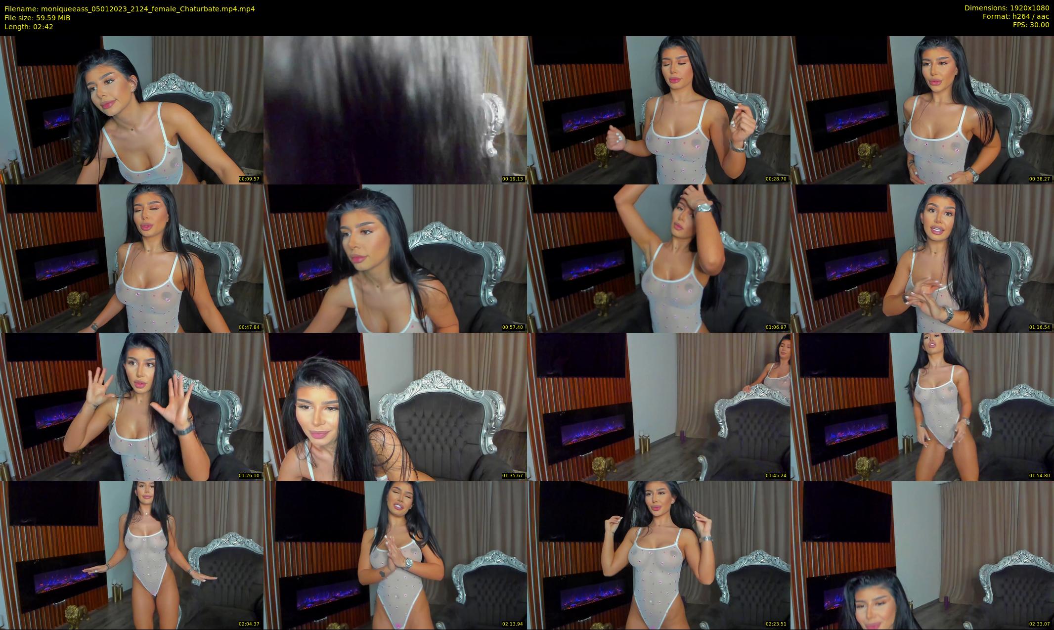 moniqueeass — 3 minute Chaturbate female cam show recording, 1080p, Jan 5, 2023