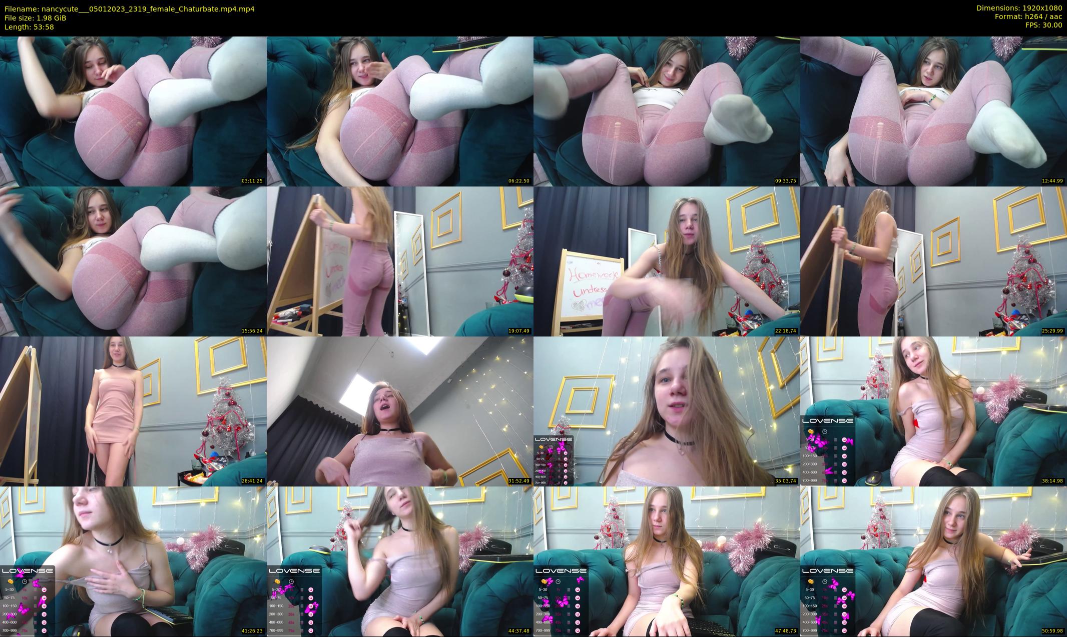 nancycute__ — 54 minute Chaturbate female cam show recording, 1080p, Jan 5, 2023