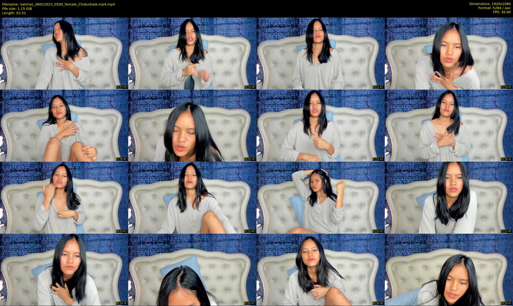 natchac — 53 minute Chaturbate female cam show recording, 1080p, Jan 6, 2023