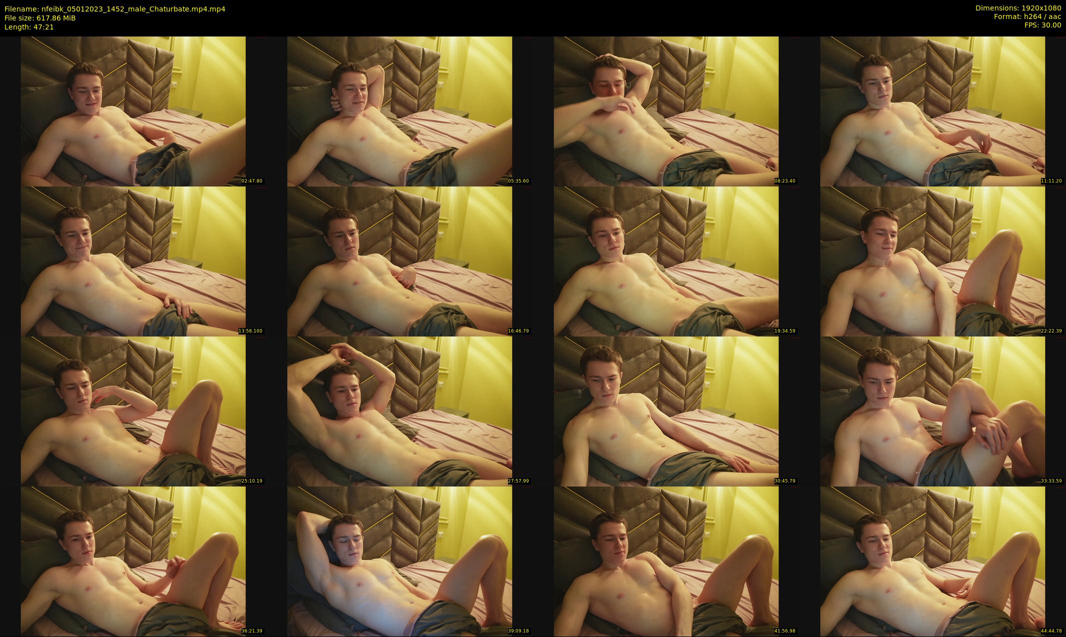 nfeibk — 48 minute Chaturbate male cam show recording, 1080p, Jan 5, 2023