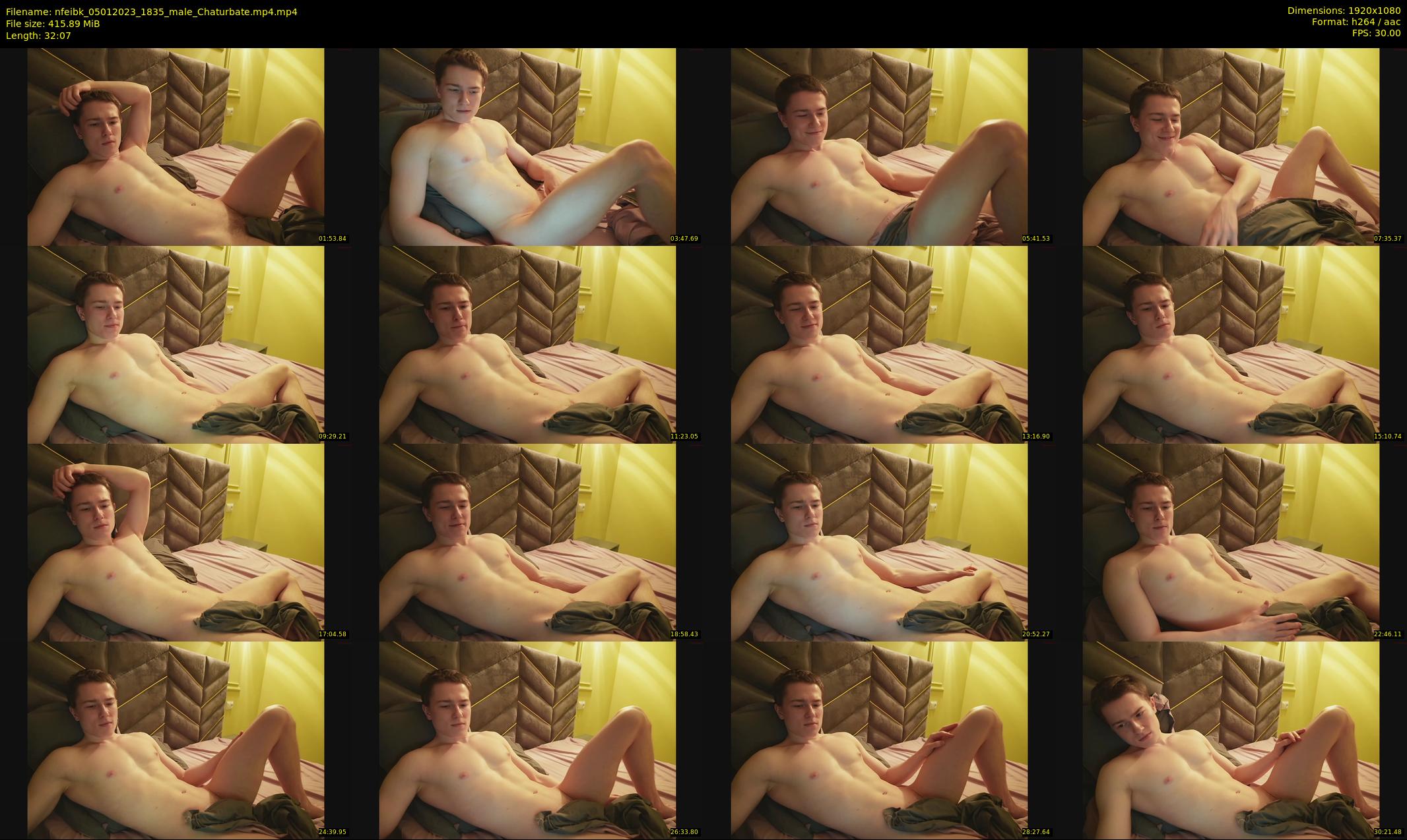 nfeibk — 33 minute Chaturbate male cam show recording, 1080p, Jan 5, 2023