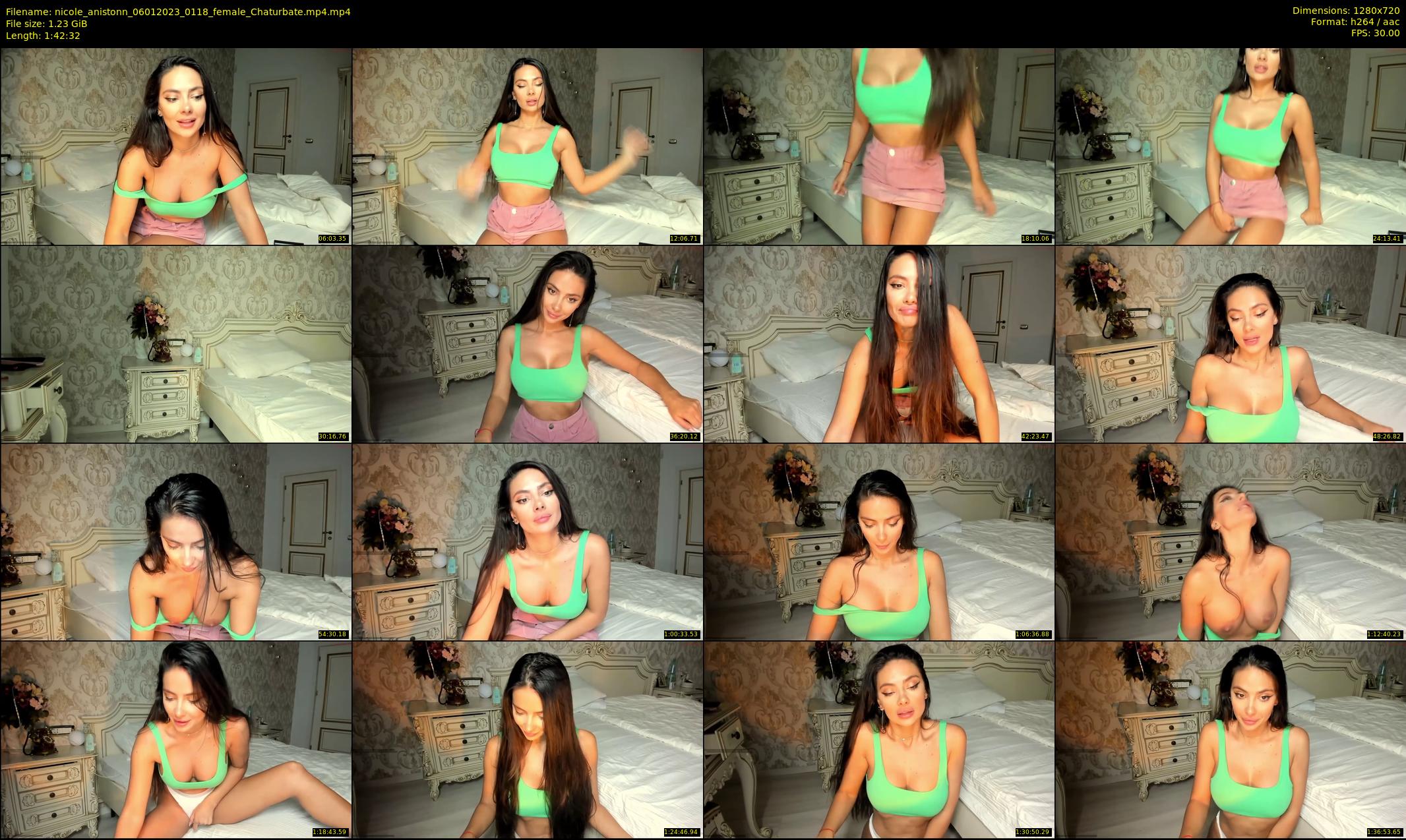 nicole_anistonn — 103 minute Chaturbate female cam show recording, 720p, Jan 6, 2023