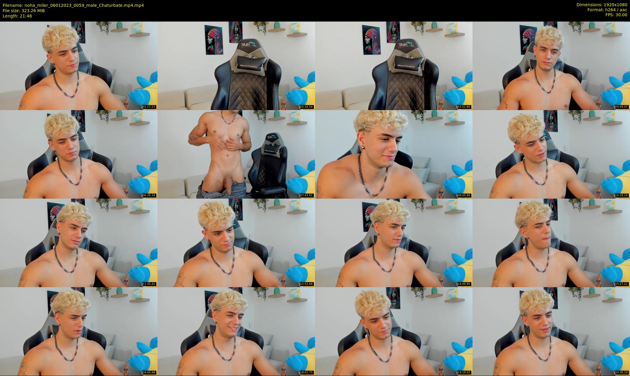 noha_miler — 22 minute Chaturbate male cam show recording, 1080p, Jan 6, 2023