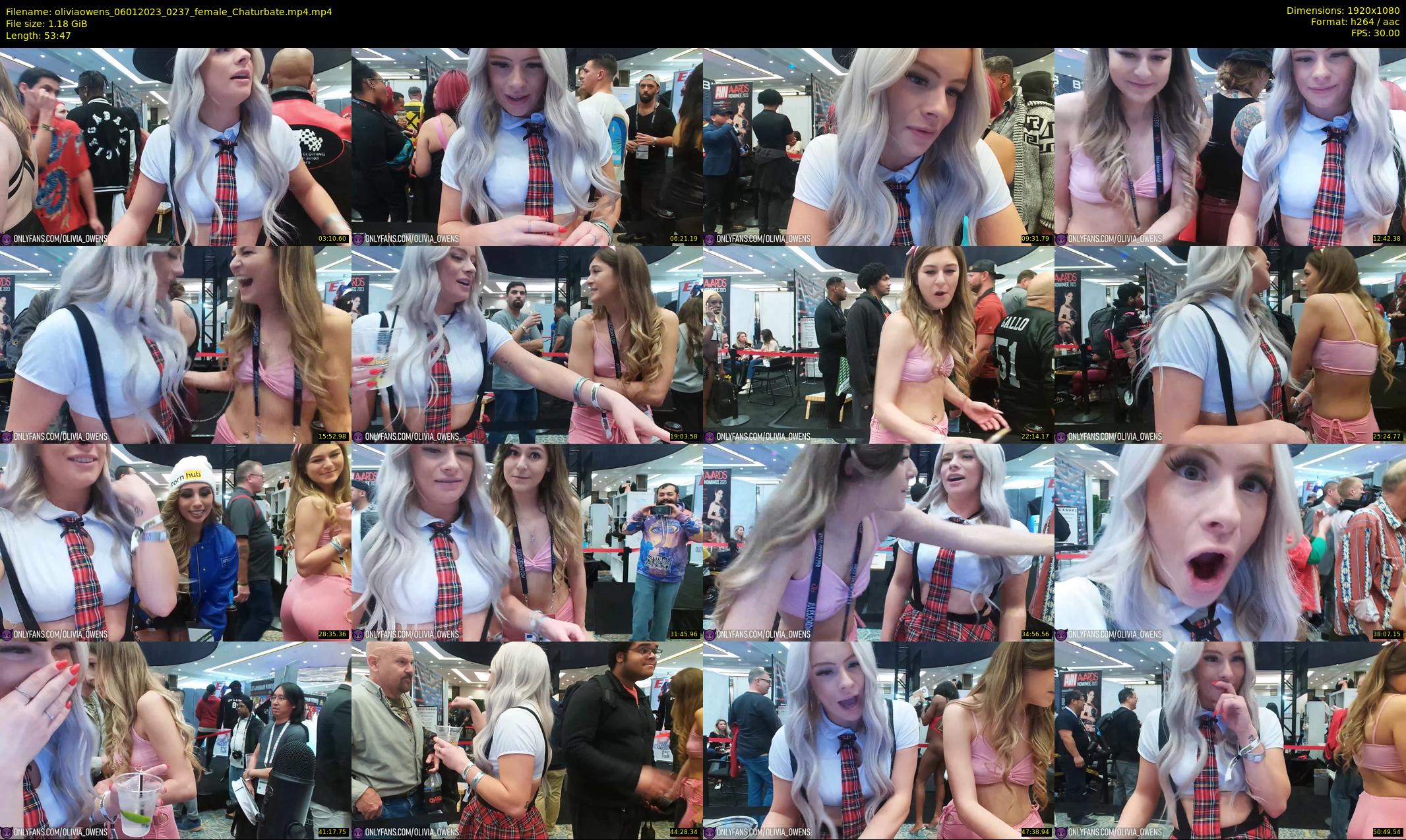 oliviaowens — 54 minute Chaturbate female cam show recording, 1080p, Jan 6, 2023