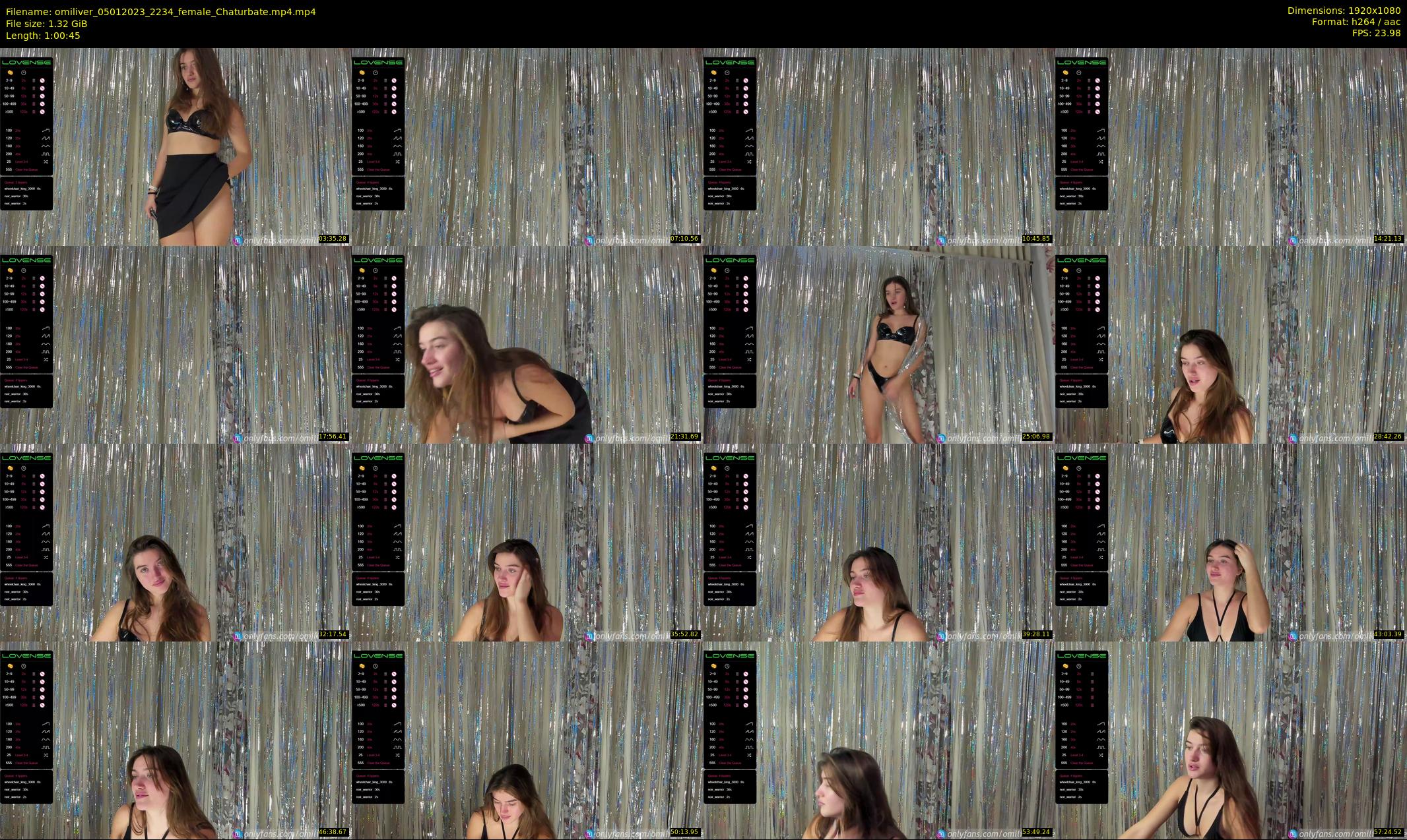 omiliver — 61 minute Chaturbate female cam show recording, 1080p, Jan 5, 2023