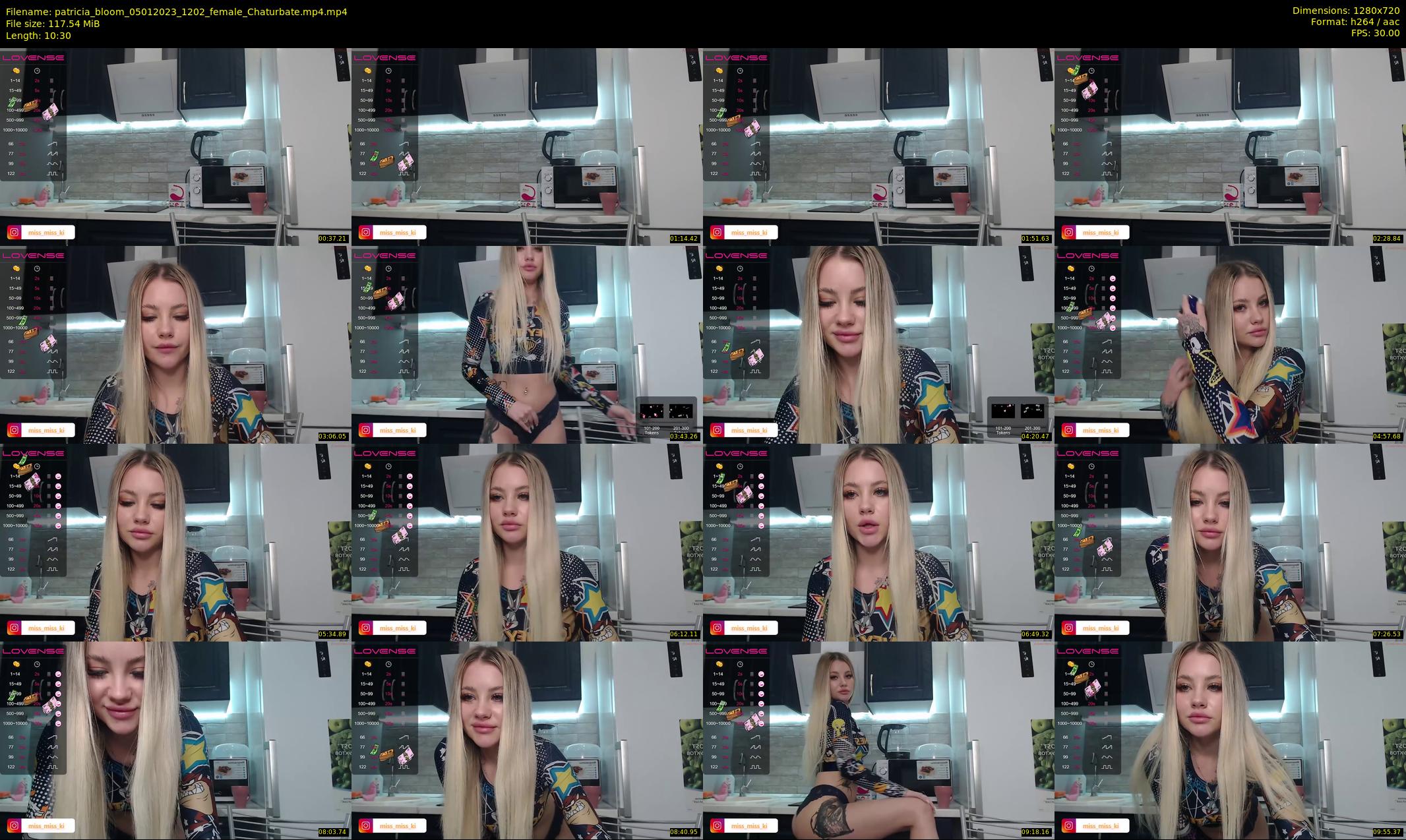 patricia_bloom — 11 minute Chaturbate female cam show recording, 720p, Jan 5, 2023
