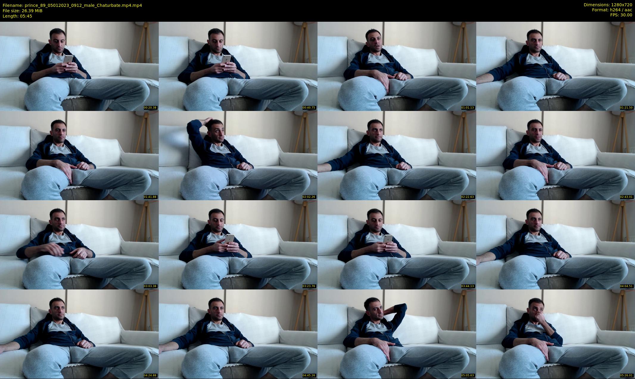 prince_89 — 6 minute Chaturbate male cam show recording, 720p, Jan 5, 2023