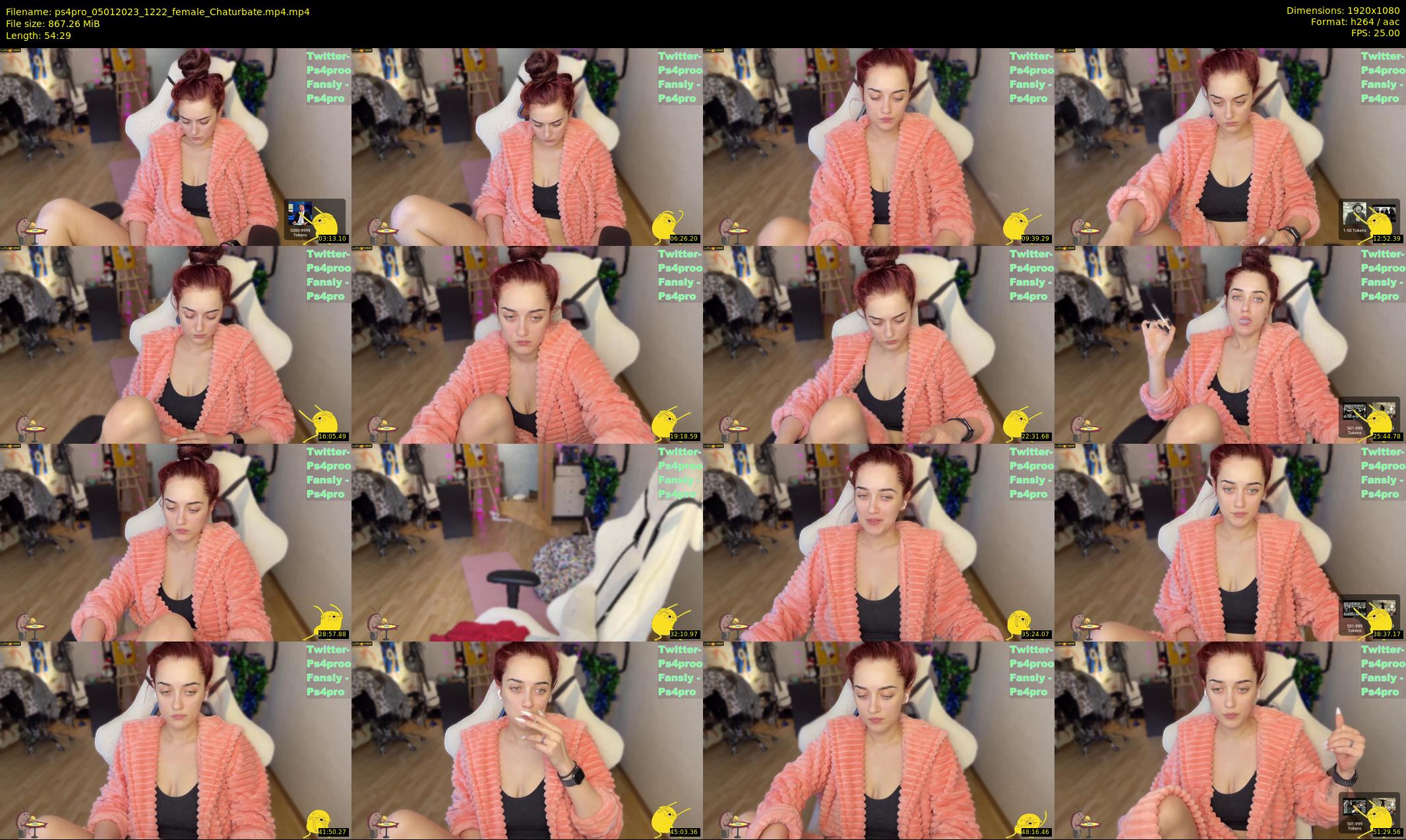 ps4pro — 55 minute Chaturbate female cam show recording, 1080p, Jan 5, 2023