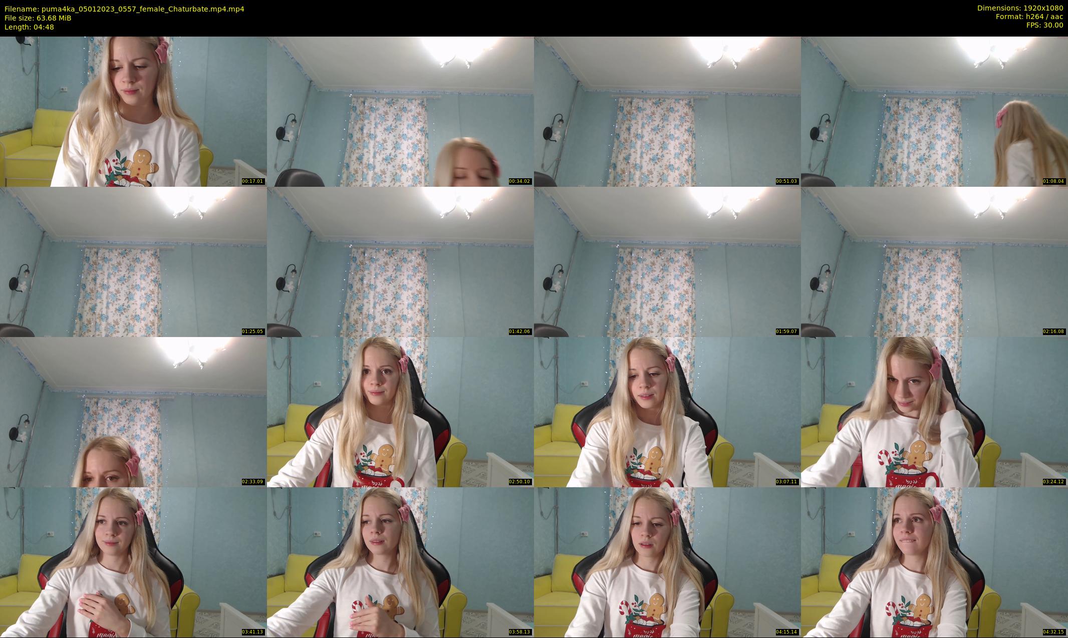 puma4ka — 5 minute Chaturbate female cam show recording, 1080p, Jan 5, 2023