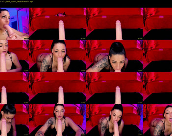 queen_of_deepthroat — 54 minute Chaturbate female cam show recording, 1080p, Jan 5, 2023