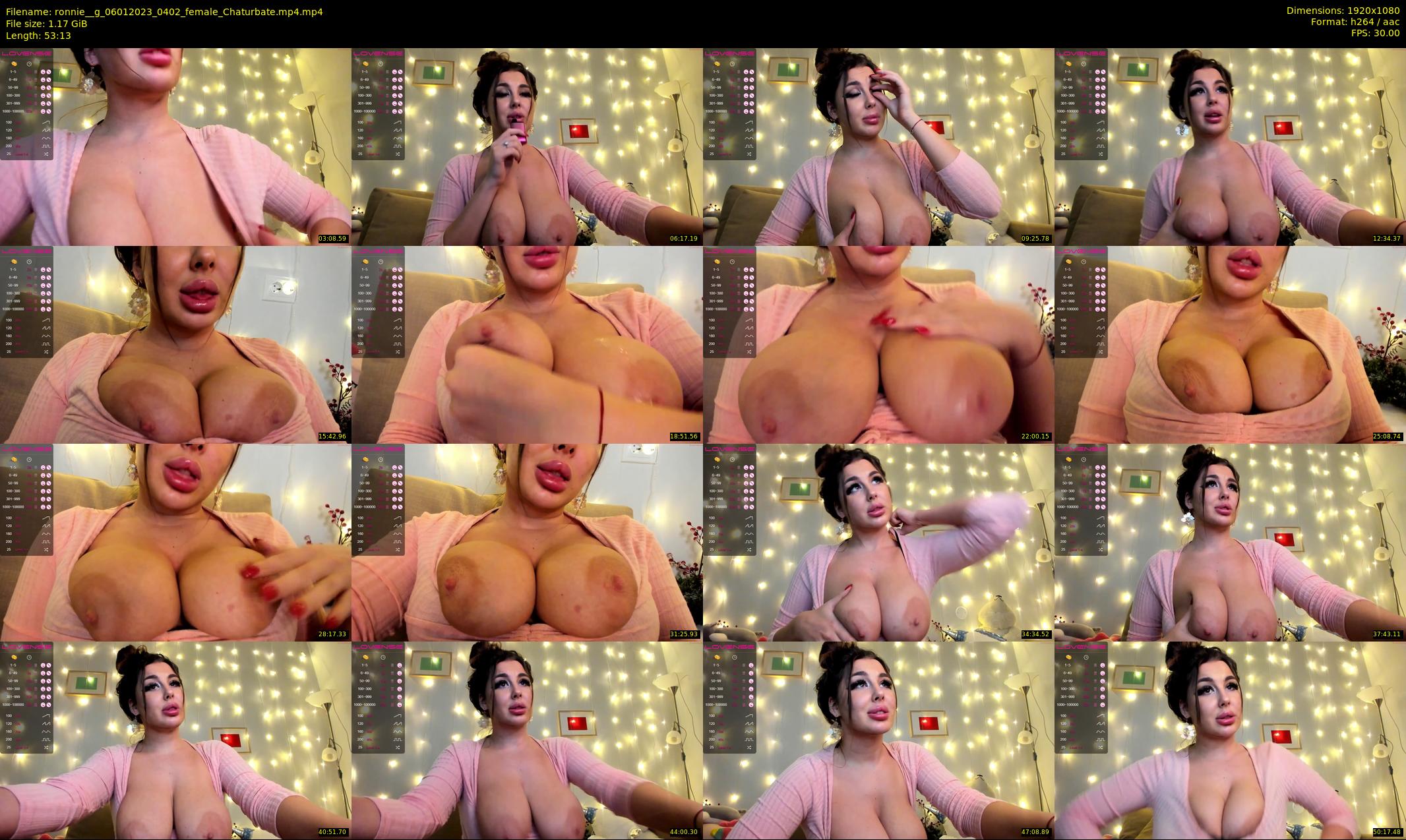 ronnie__g — 54 minute Chaturbate female cam show recording, 1080p, Jan 6, 2023