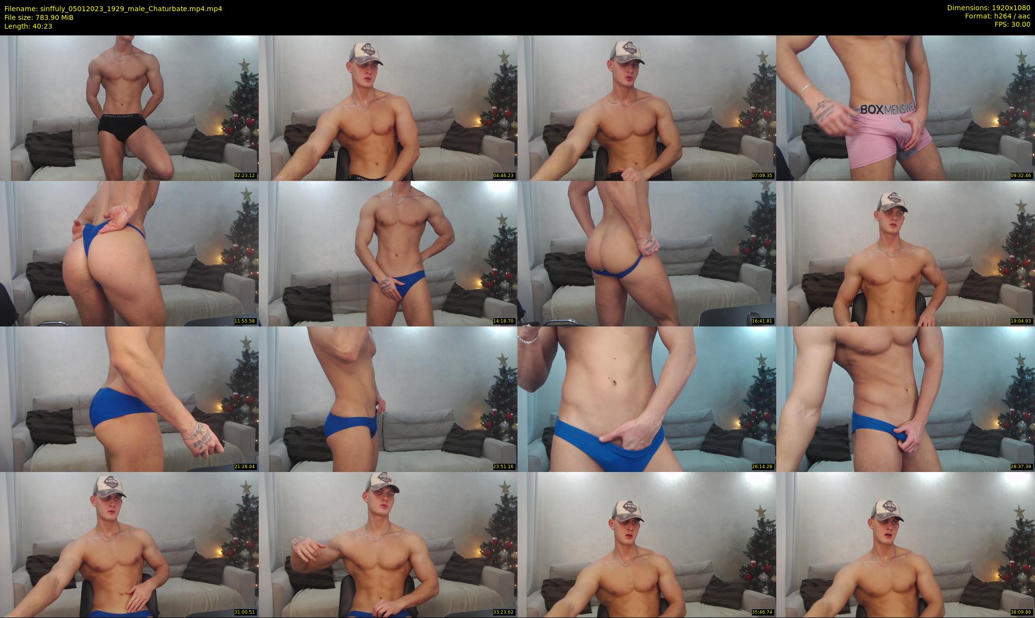 sinffuly — 41 minute Chaturbate male cam show recording, 1080p, Jan 5, 2023