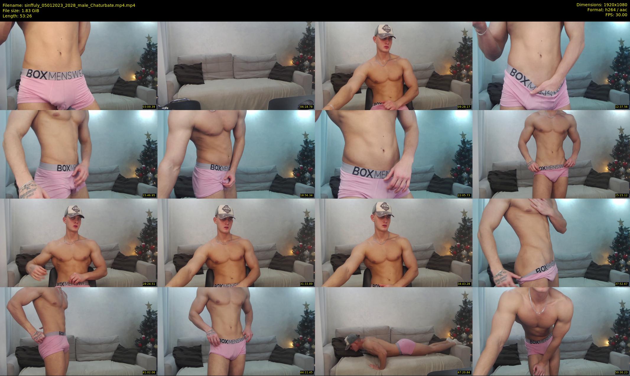 sinffuly — 54 minute Chaturbate male cam show recording, 1080p, Jan 5, 2023