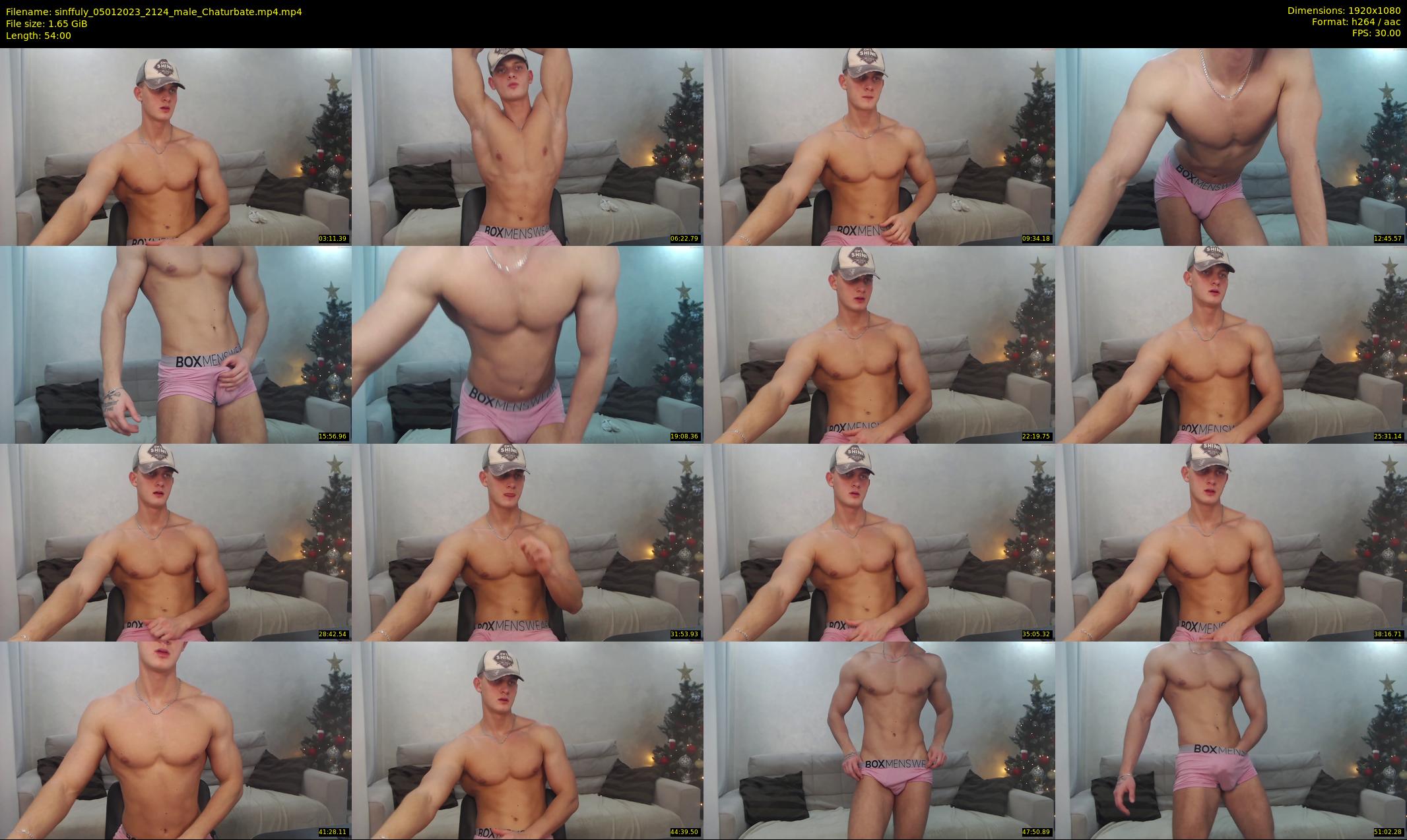 sinffuly — 54 minute Chaturbate male cam show recording, 1080p, Jan 5, 2023