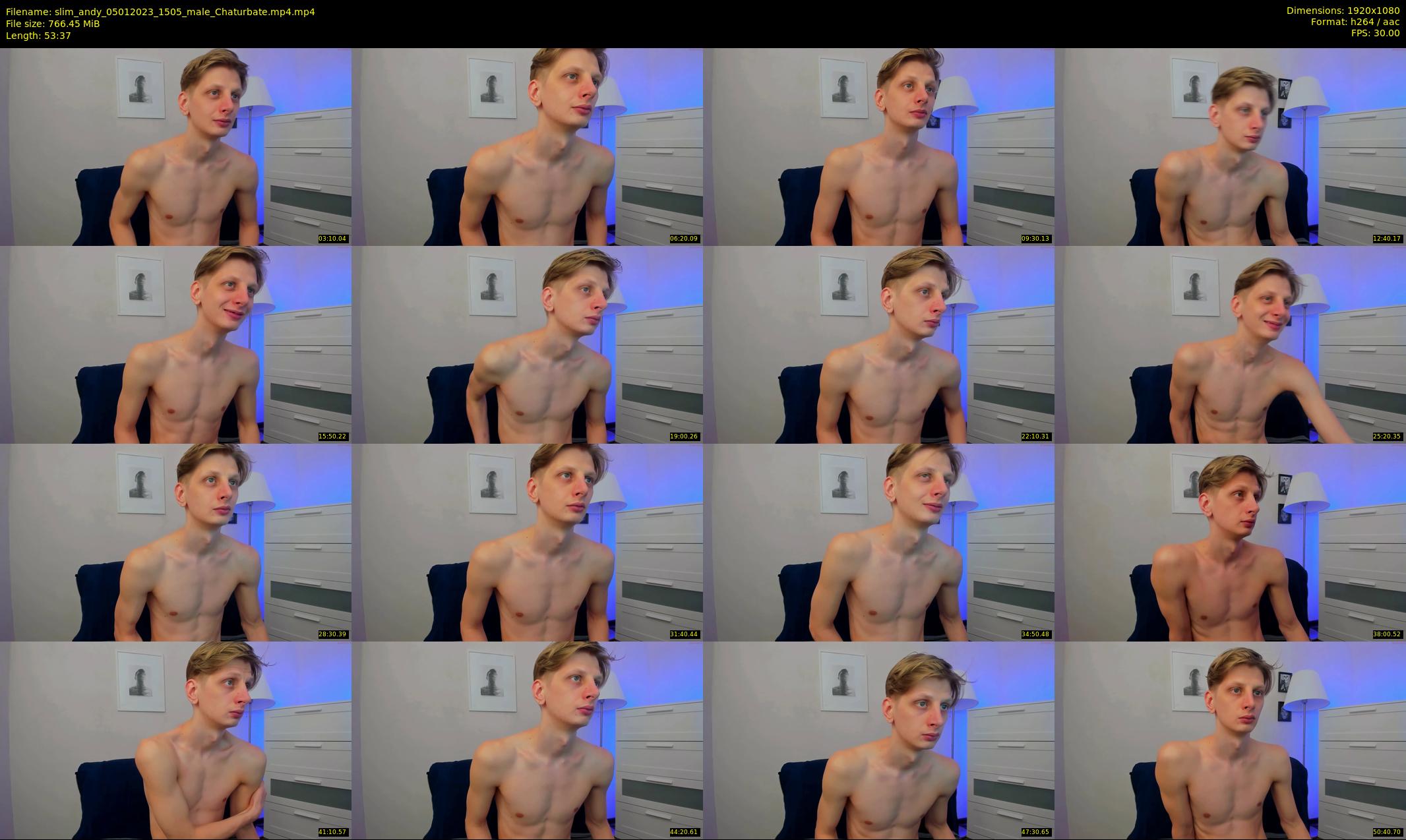 slim_andy — 54 minute Chaturbate male cam show recording, 1080p, Jan 5, 2023