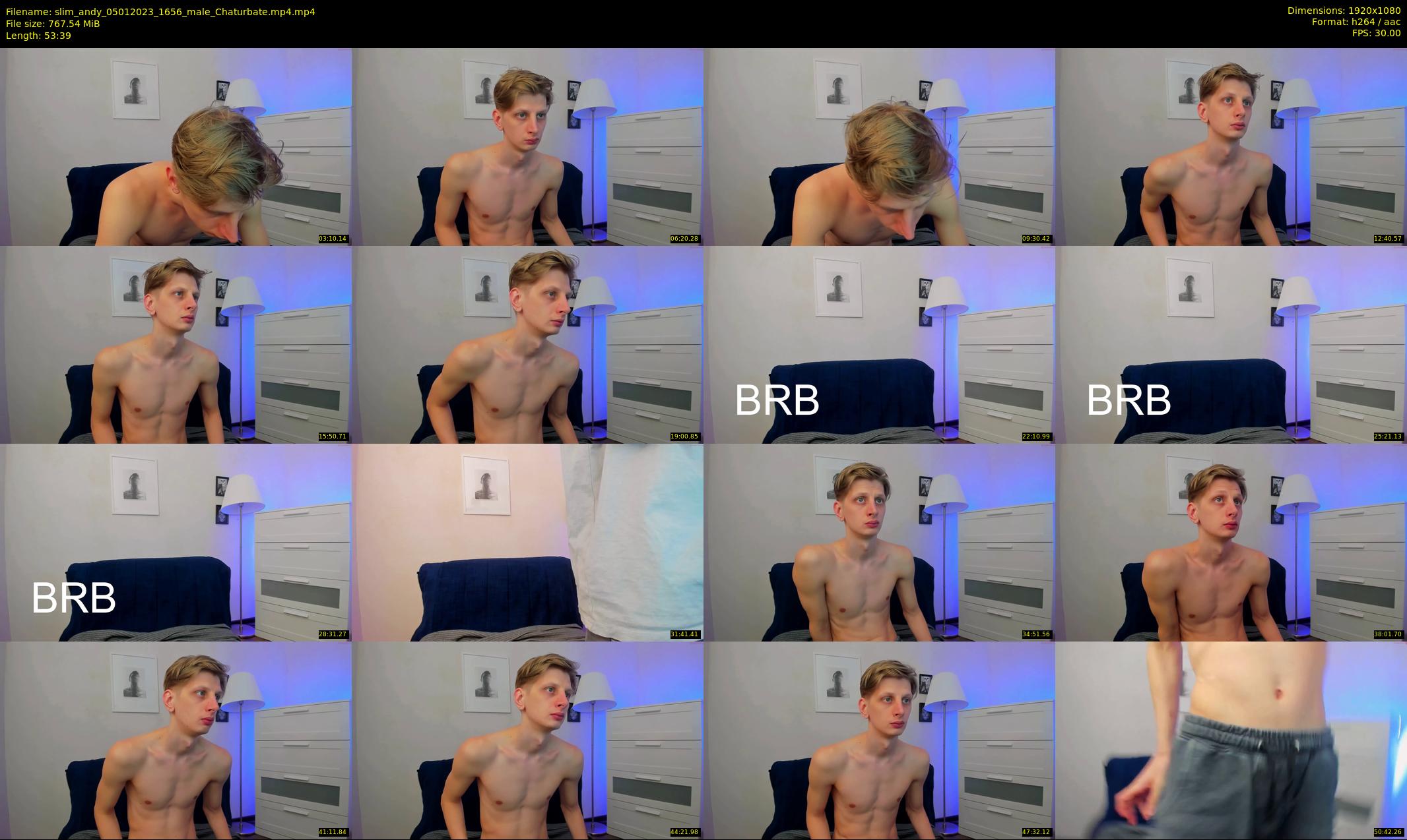 slim_andy — 54 minute Chaturbate male cam show recording, 1080p, Jan 5, 2023