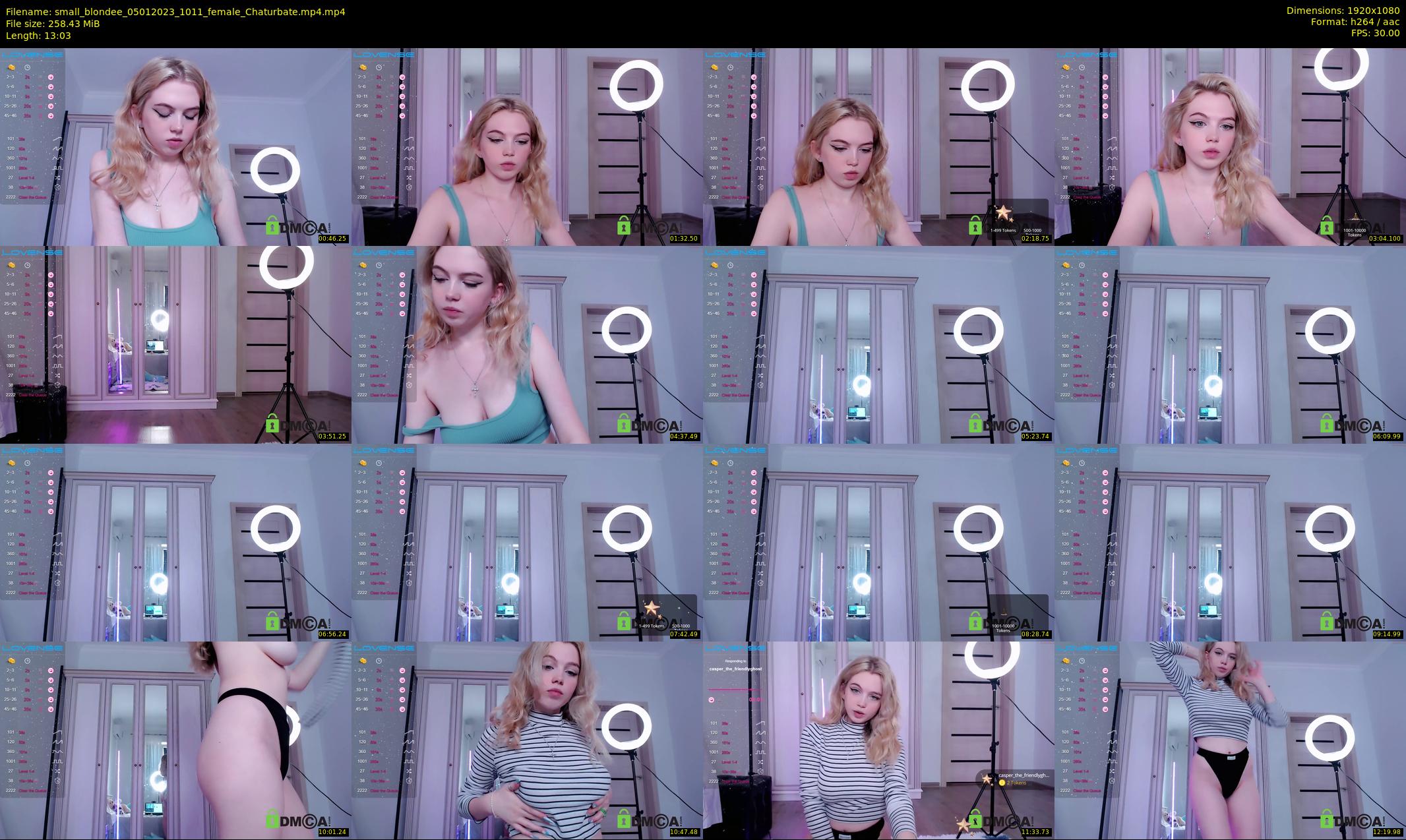 small_blondee — 14 minute Chaturbate female cam show recording, 1080p, Jan 5, 2023