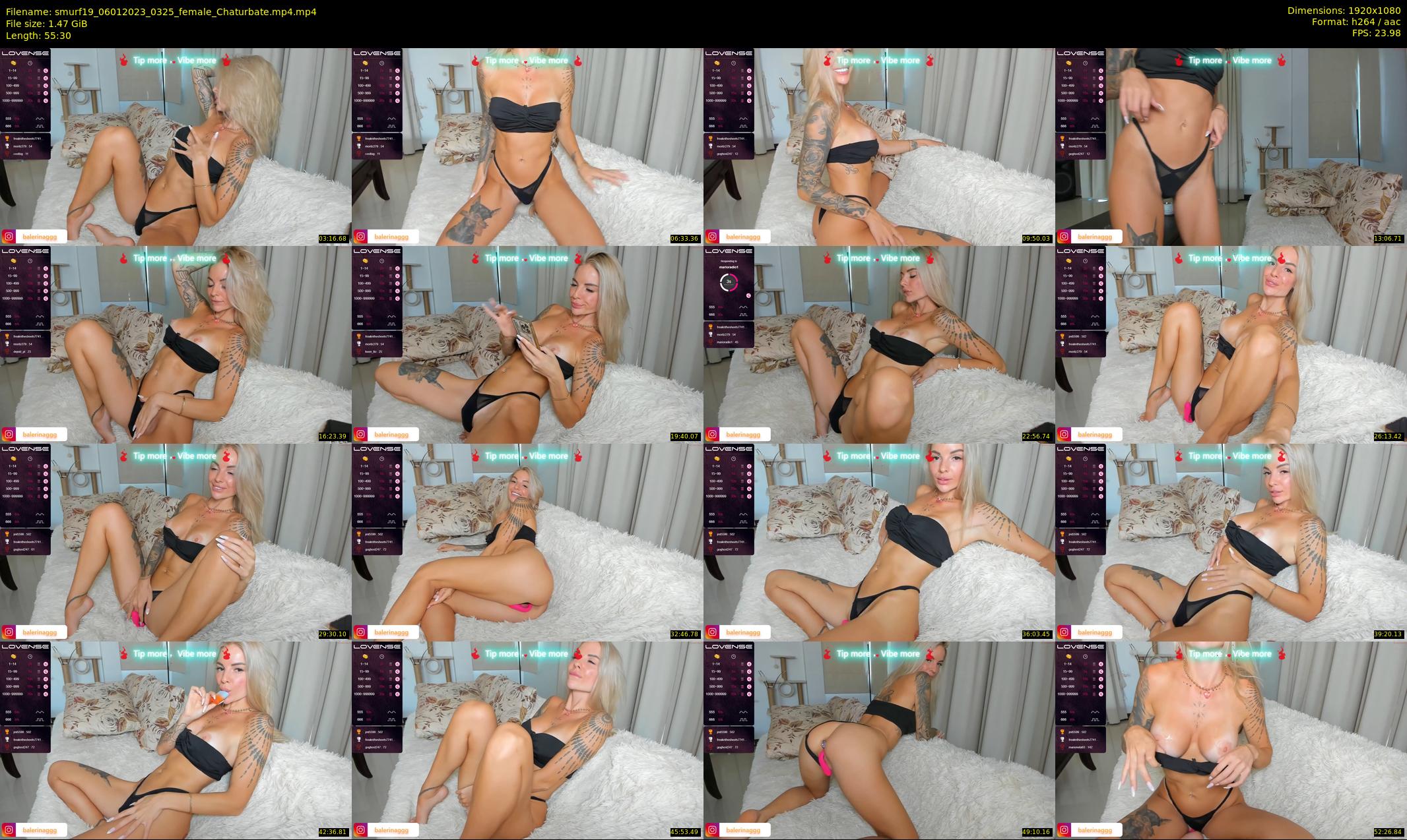 smurf19 — 56 minute Chaturbate female cam show recording, 1080p, Jan 6, 2023
