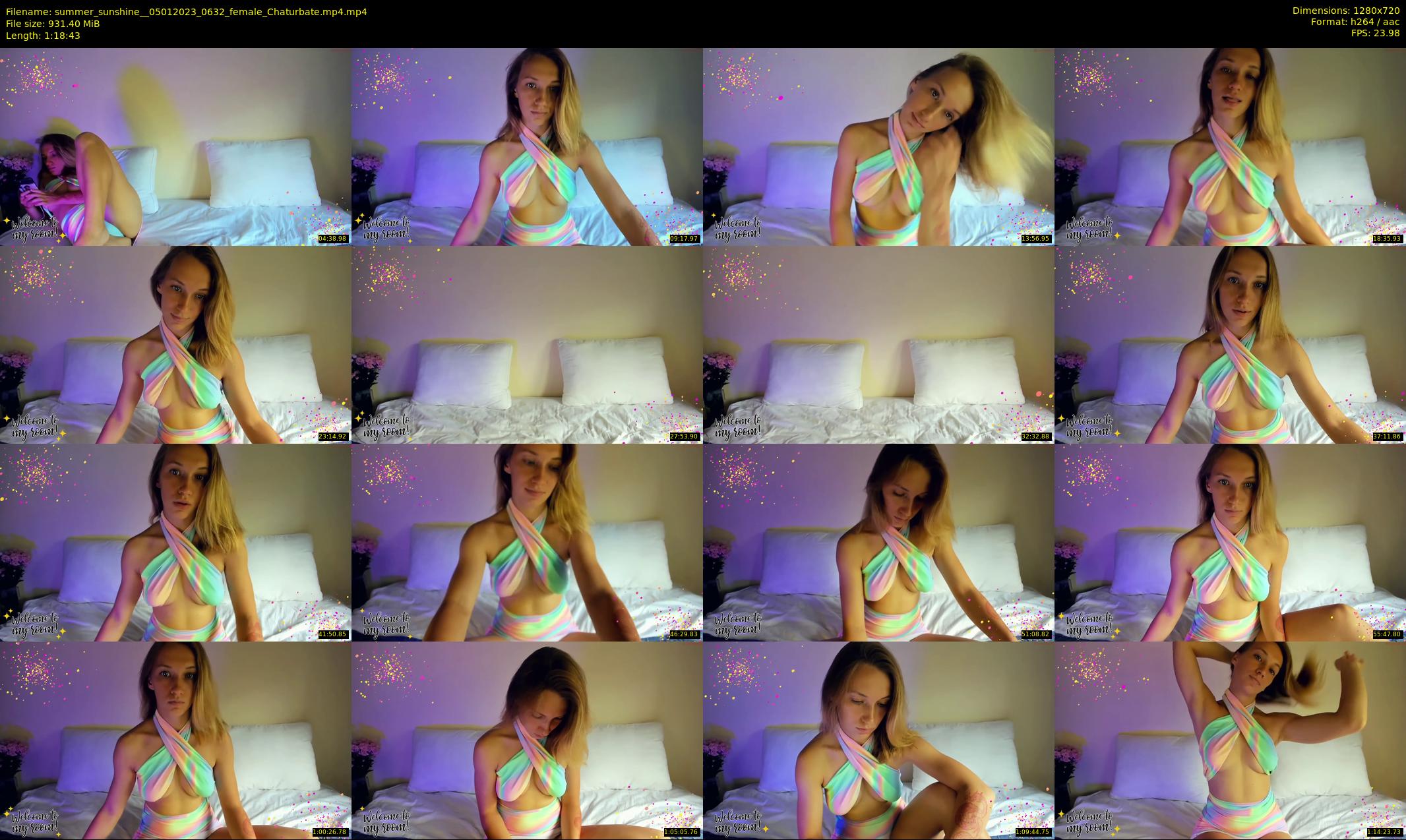 summer_sunshine_ — 79 minute Chaturbate female cam show recording, 720p, Jan 5, 2023