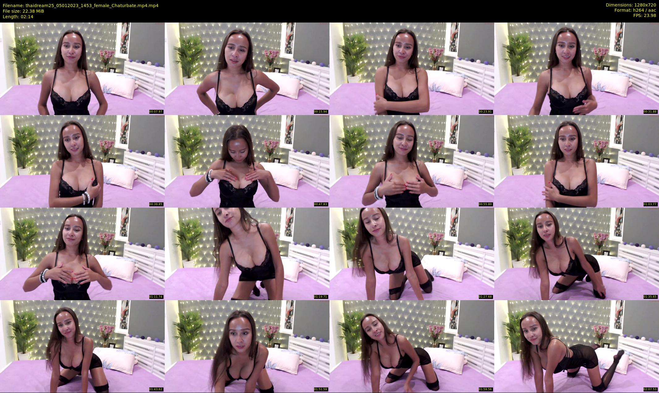 thaidream25 — 3 minute Chaturbate female cam show recording, 720p, Jan 5, 2023