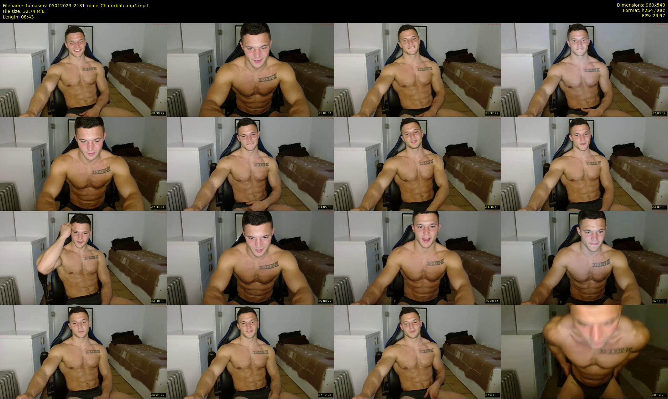tomasmv — 9 minute Chaturbate male cam show recording, 480p, Jan 5, 2023