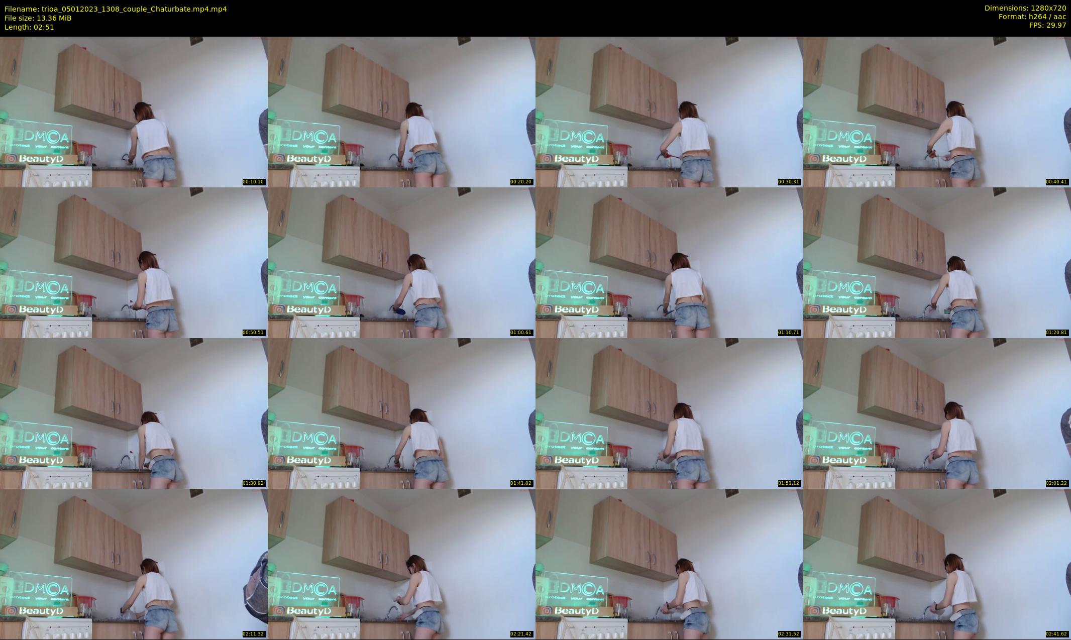 trioa — 3 minute Chaturbate couple cam show recording, 720p, Jan 5, 2023