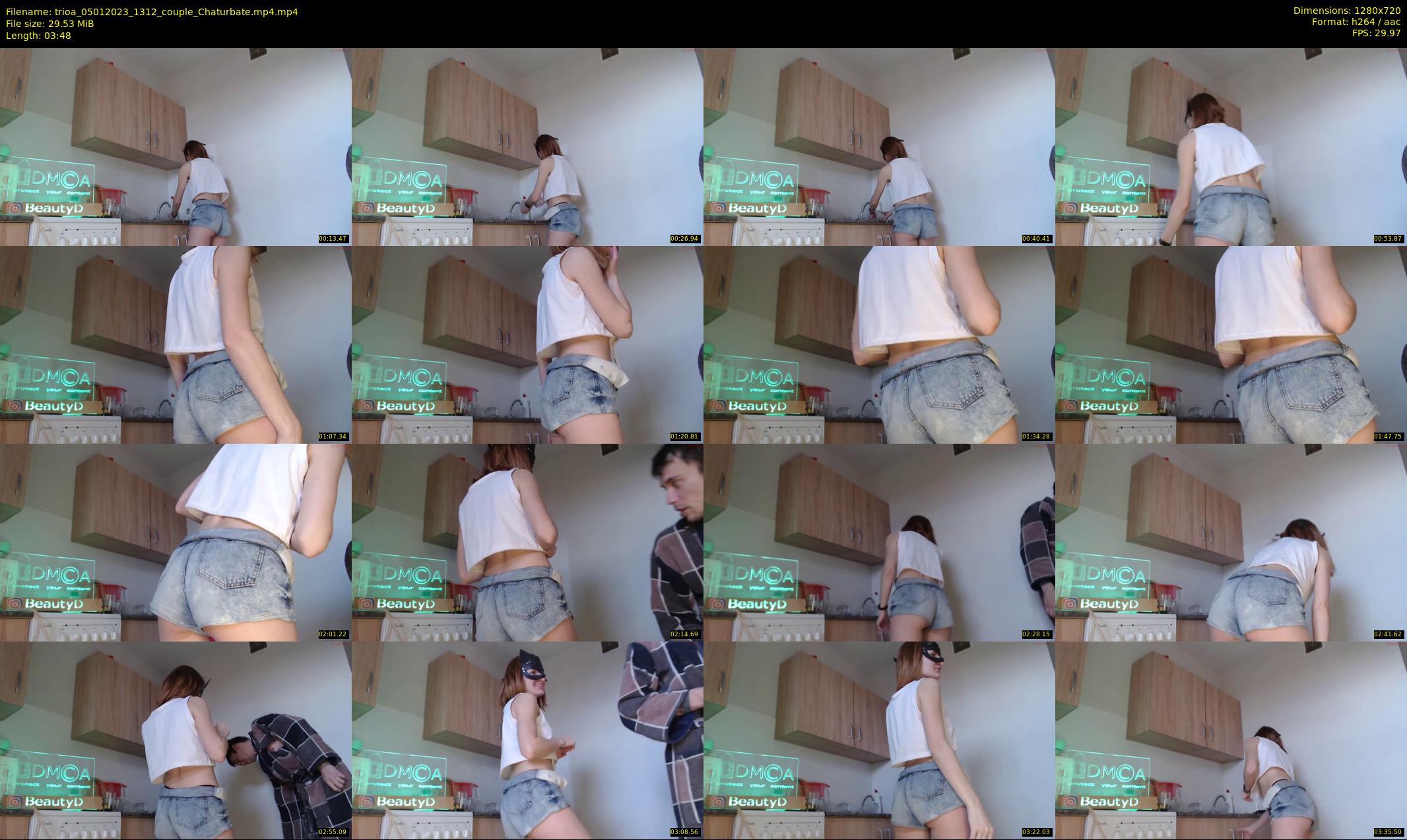 trioa — 4 minute Chaturbate couple cam show recording, 720p, Jan 5, 2023